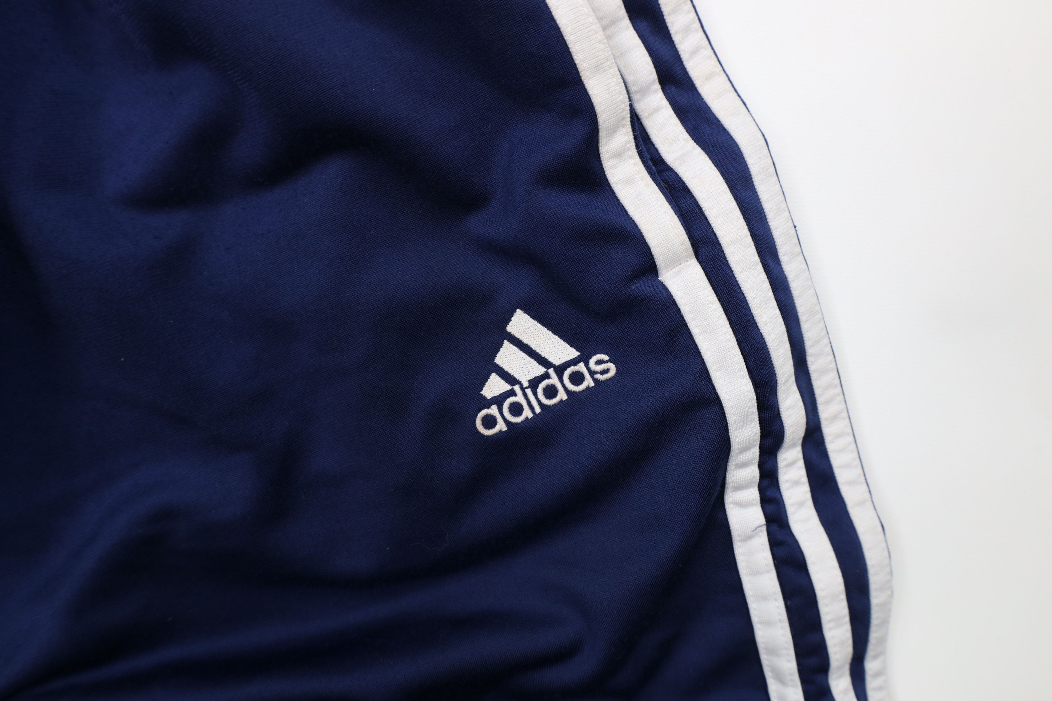 Adidas × Vintage Vintage 90s Adidas Spell Out Striped Tearaway Sweatpants Size US 32 / EU 48 - 7 Thumbnail