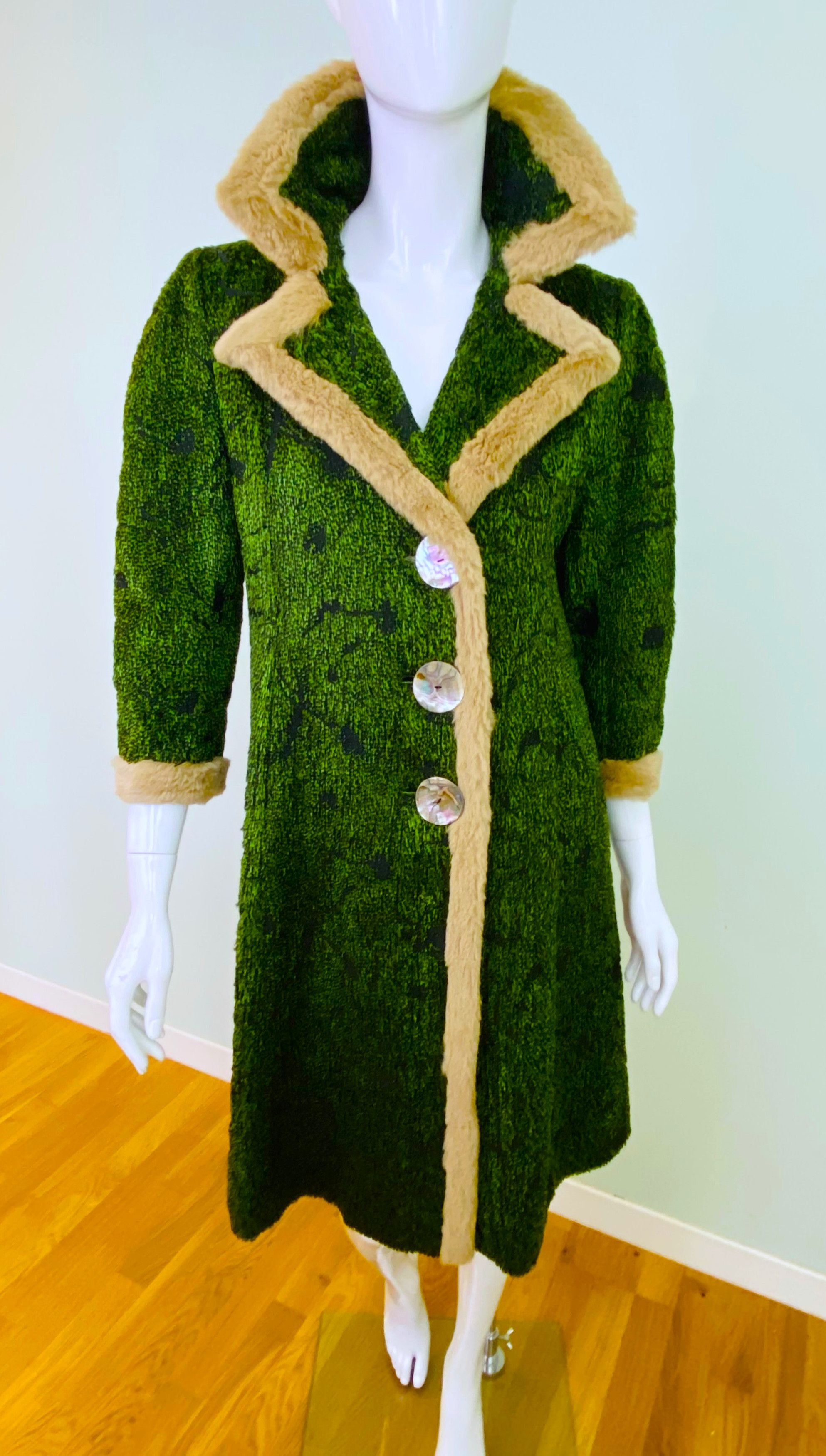 John Galliano JOHN GALLIANO F/W 2000 Rabbit Fur Runway Trimmed Jacket Coat Size M / US 6-8 / IT 42-44 - 3 Thumbnail