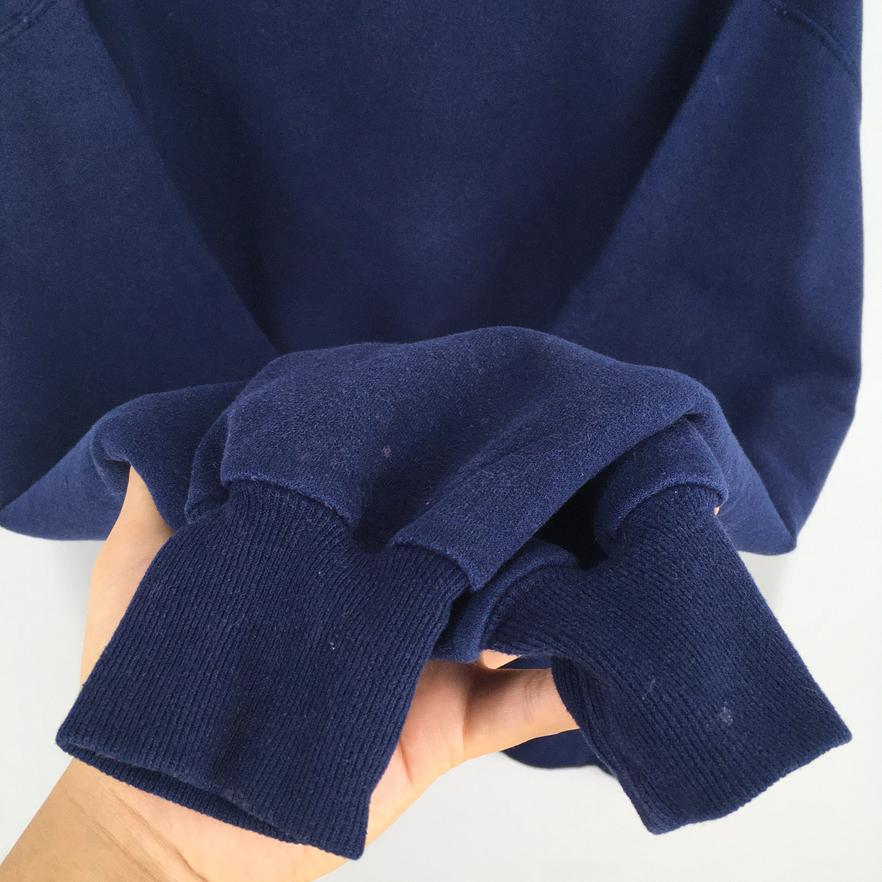 Jerzees Vintage 90s Jerzees Usa Navy Blue Sweatshirt XLarge Size US XL / EU 56 / 4 - 5 Thumbnail