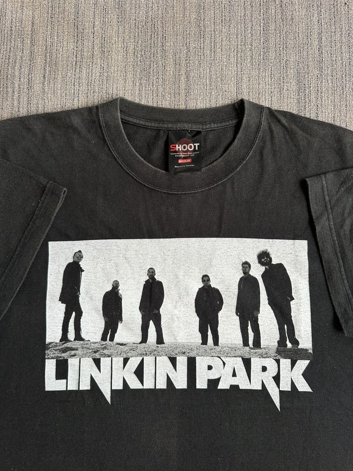 Band Tees × Vintage Vintage Likin Park Asia World Tour 2007 Band Rock Tshirt Size US M / EU 48-50 / 2 - 5 Thumbnail