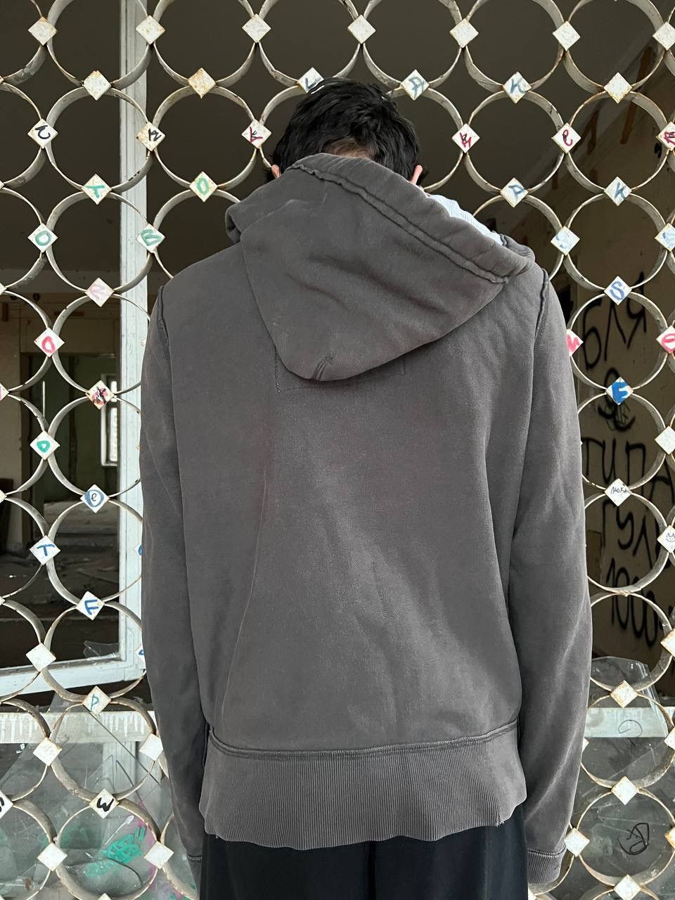 Abercrombie & Fitch × Vintage Vintage Abercrombie & Fitch If6Was Style Heavy Zip Hoodie Size US XL / EU 56 / 4 - 4 Thumbnail