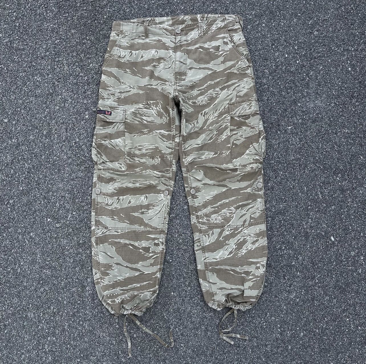 Wtaps Tiger Stripe Camouflage Hem Drawstring Cargo