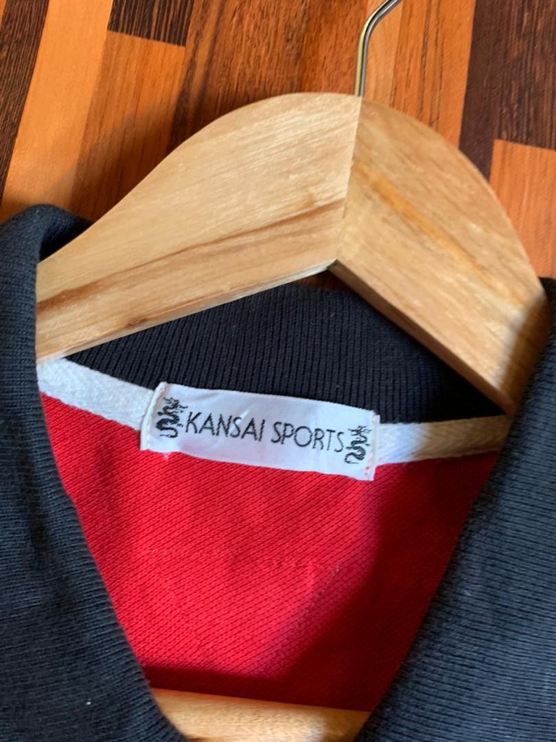 Kansai Yamamoto P1-10 Kansai Sports Embroidery Dragon polo Shirt Size US L / EU 52-54 / 3 - 11 Thumbnail