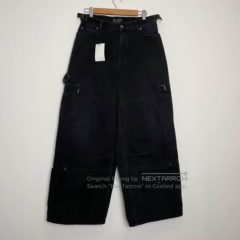 Balenciaga Balenciaga size XS Black Logging Pants Size US 27 - 1 Thumbnail