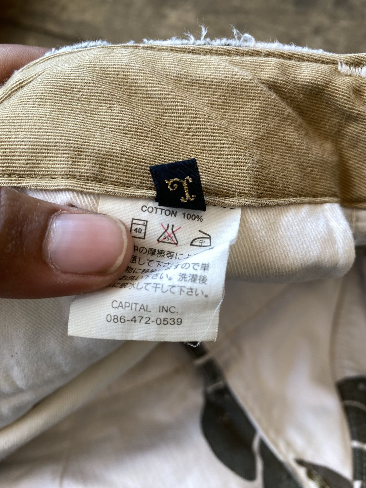 Kapital Rare kapital short cargo y2k Size US 34 / EU 50 - 5 Thumbnail