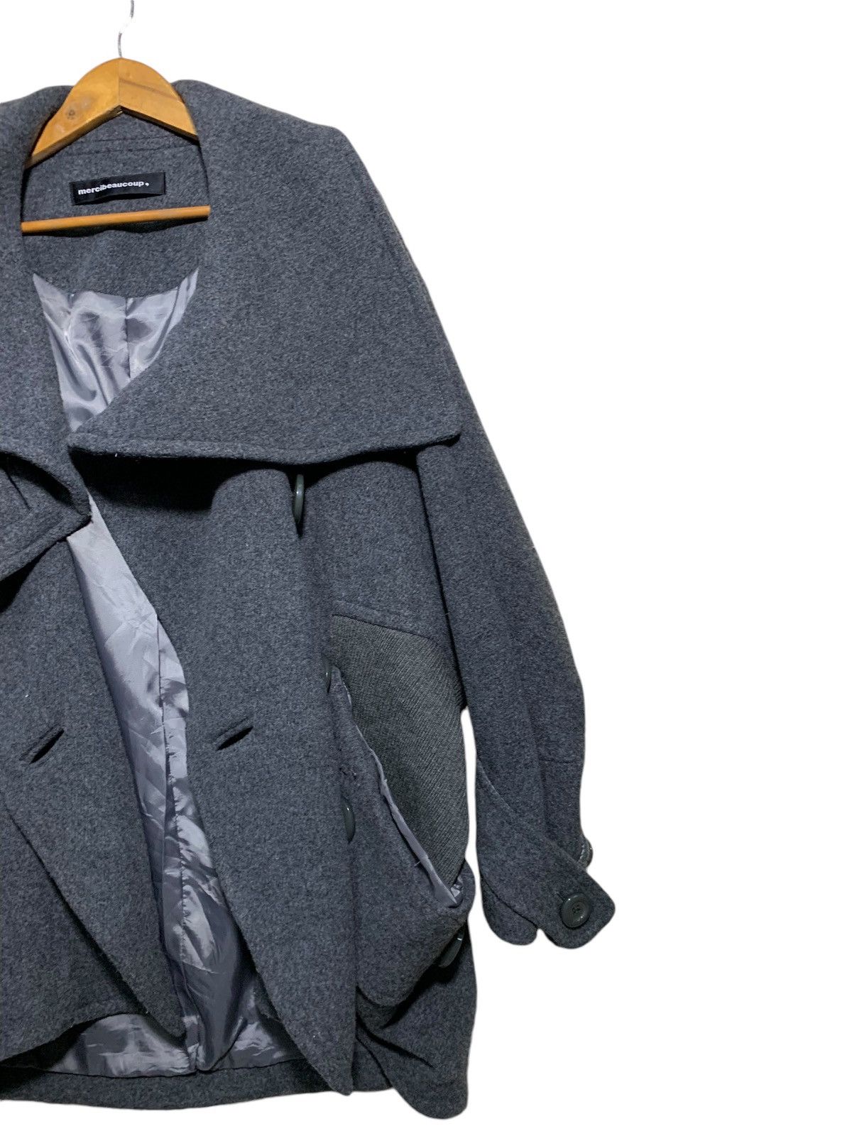 Issey Miyake 🔥MERCIBEUCOUP ISSEY MIYAKE JACKETS GREY Size XL / US 12-14 / IT 48-50 - 4 Thumbnail