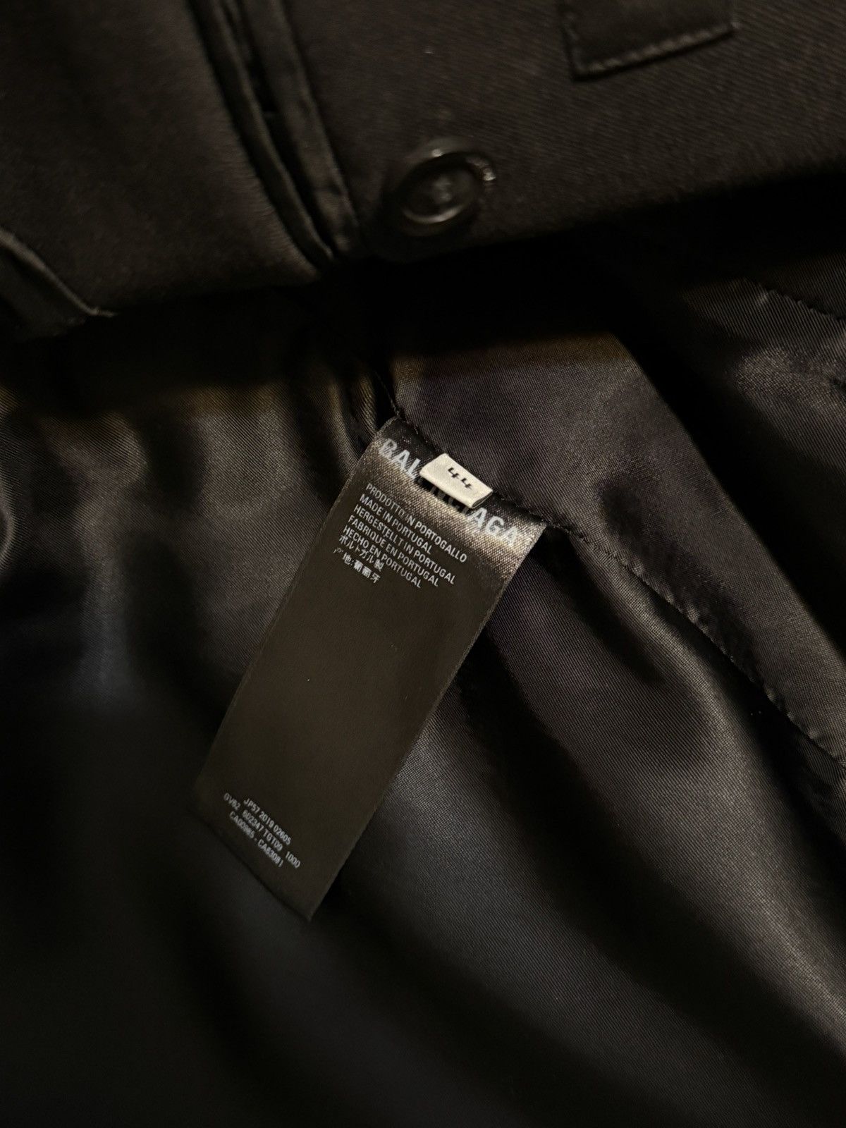 Balenciaga Balenciaga Long Blazer Size 44R - 4 Thumbnail