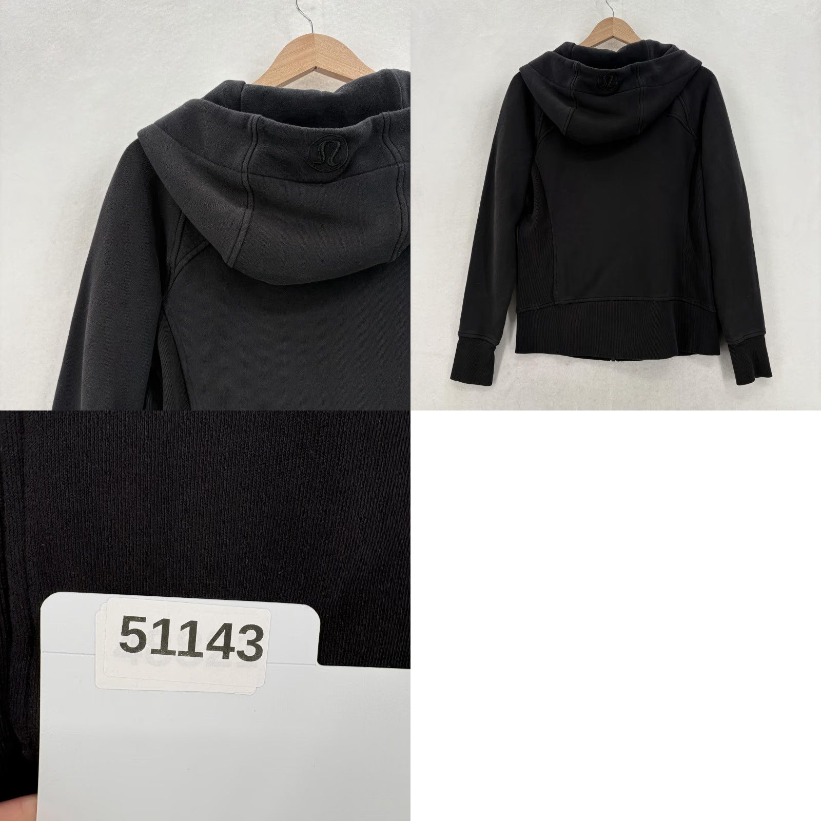 Lululemon Lululemon Scuba Hoodie Sweatshirt Womens 8 Black Full Zip Fleece Jacket Travel Size M / US 6-8 / IT 42-44 - 8 Thumbnail