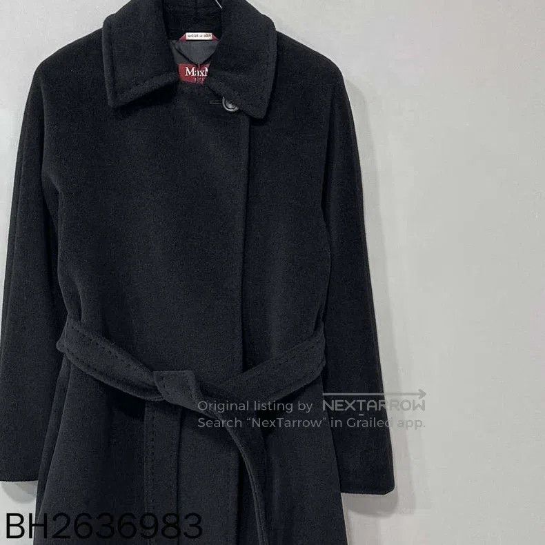 Max Mara Max Mara Wool Coat Size XXS / US 00 / IT 34 - 2 Thumbnail
