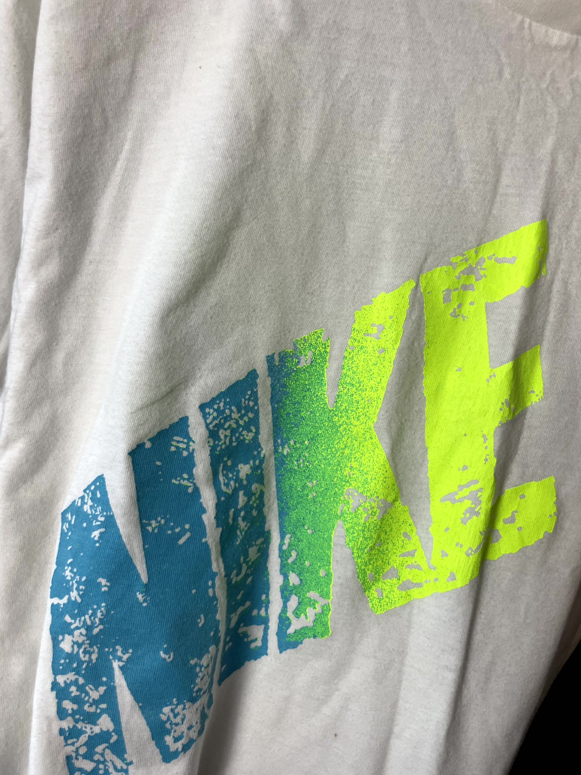 Nike × Vintage RARE NIKE BIG LOGO VINTAGE TSHIRT 1990S Size US L / EU 52-54 / 3 - 2 Thumbnail