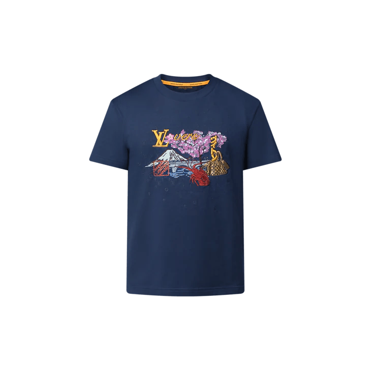 Louis Vuitton Embroidered T-Shirt Size US XXL / EU 58 / 5 - 1 Thumbnail