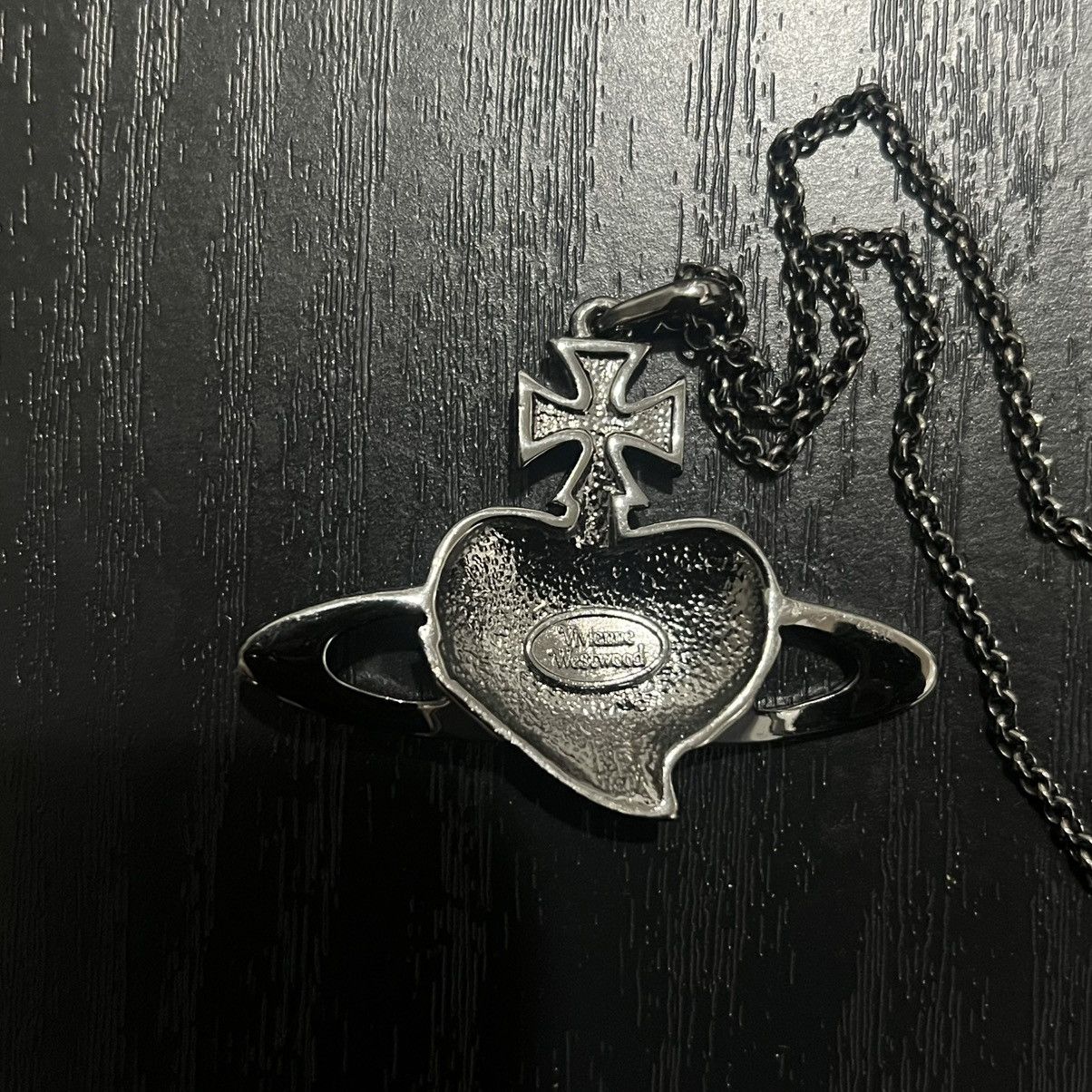 Vivienne Westwood Vivienne Westwood Black Heart Orb Crystal Chain Size ONE SIZE - 8 Thumbnail