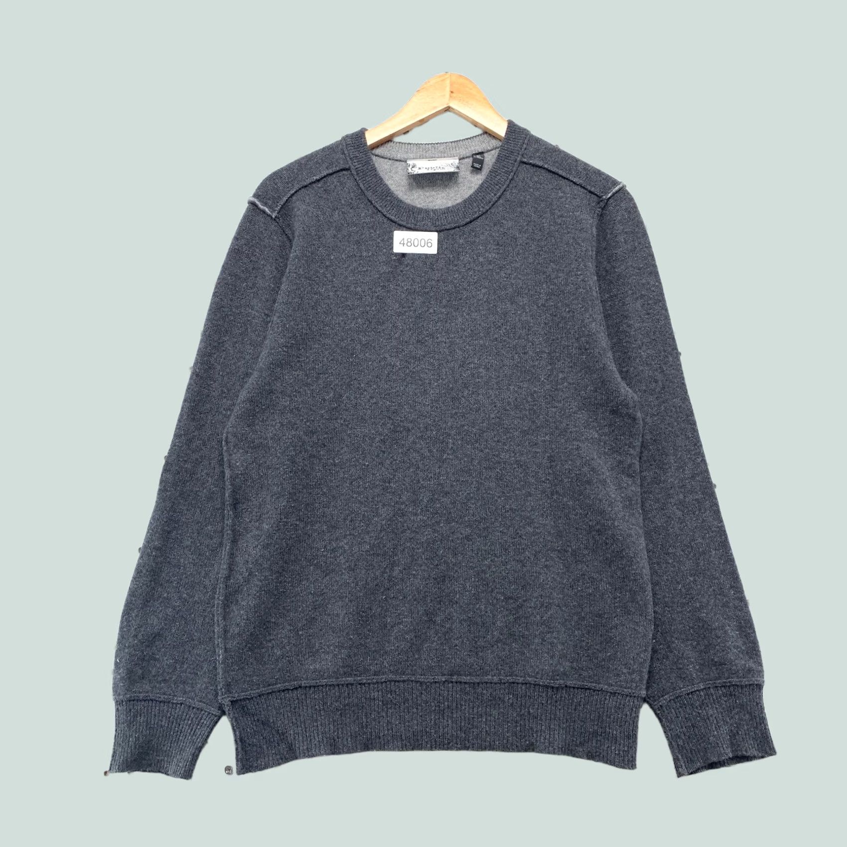 Vintage Public Opinion 100% Cashmere Sweater Mens M Gray Crewneck Pullover Knit Winter Business Casual Socks? Size US M / EU 48-50 / 2 - 1 Thumbnail