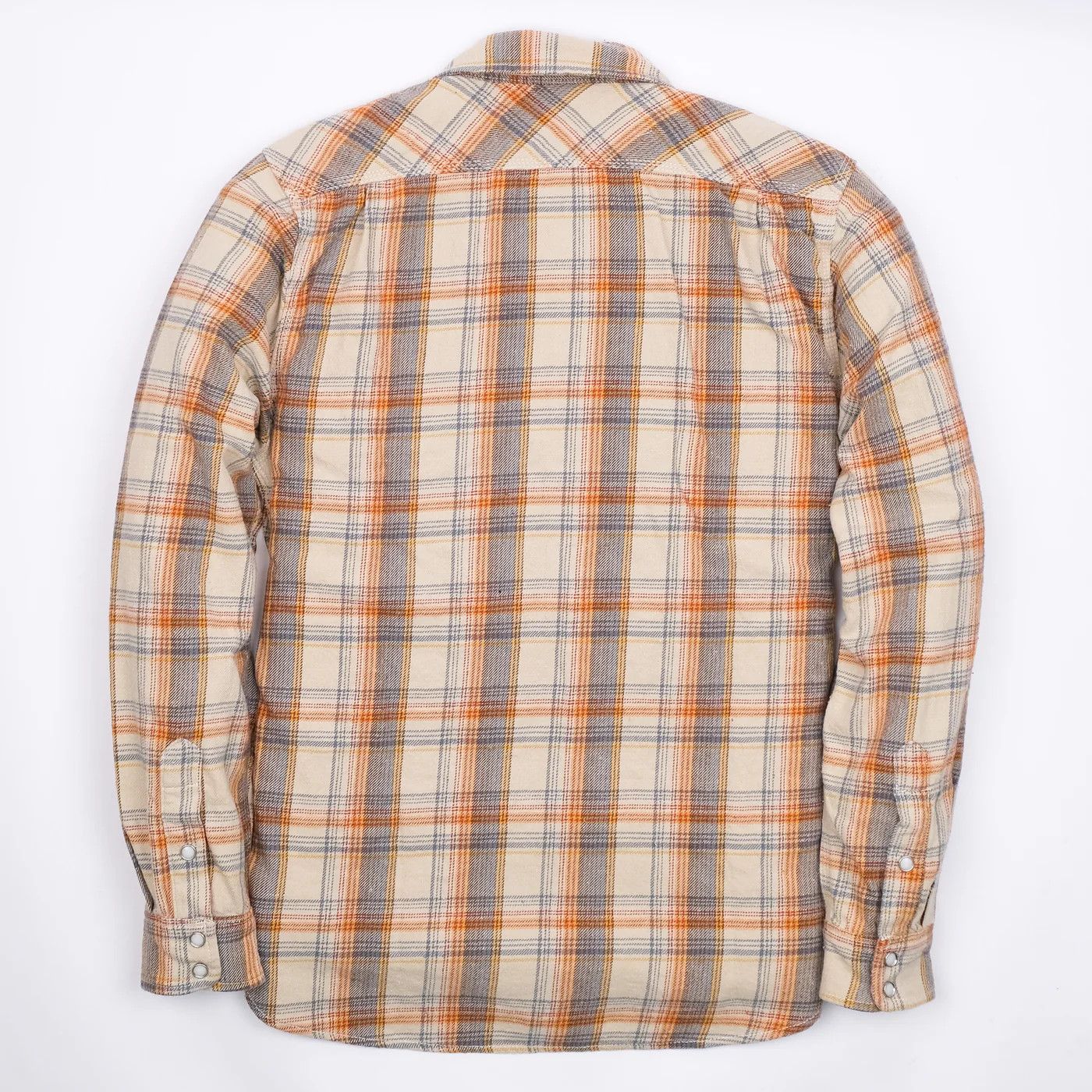 Freenote Cloth 💚 Freenote Cloth Lancaster Cream Shadow Plaid Medium NEW Size US M / EU 48-50 / 2 - 2 Thumbnail