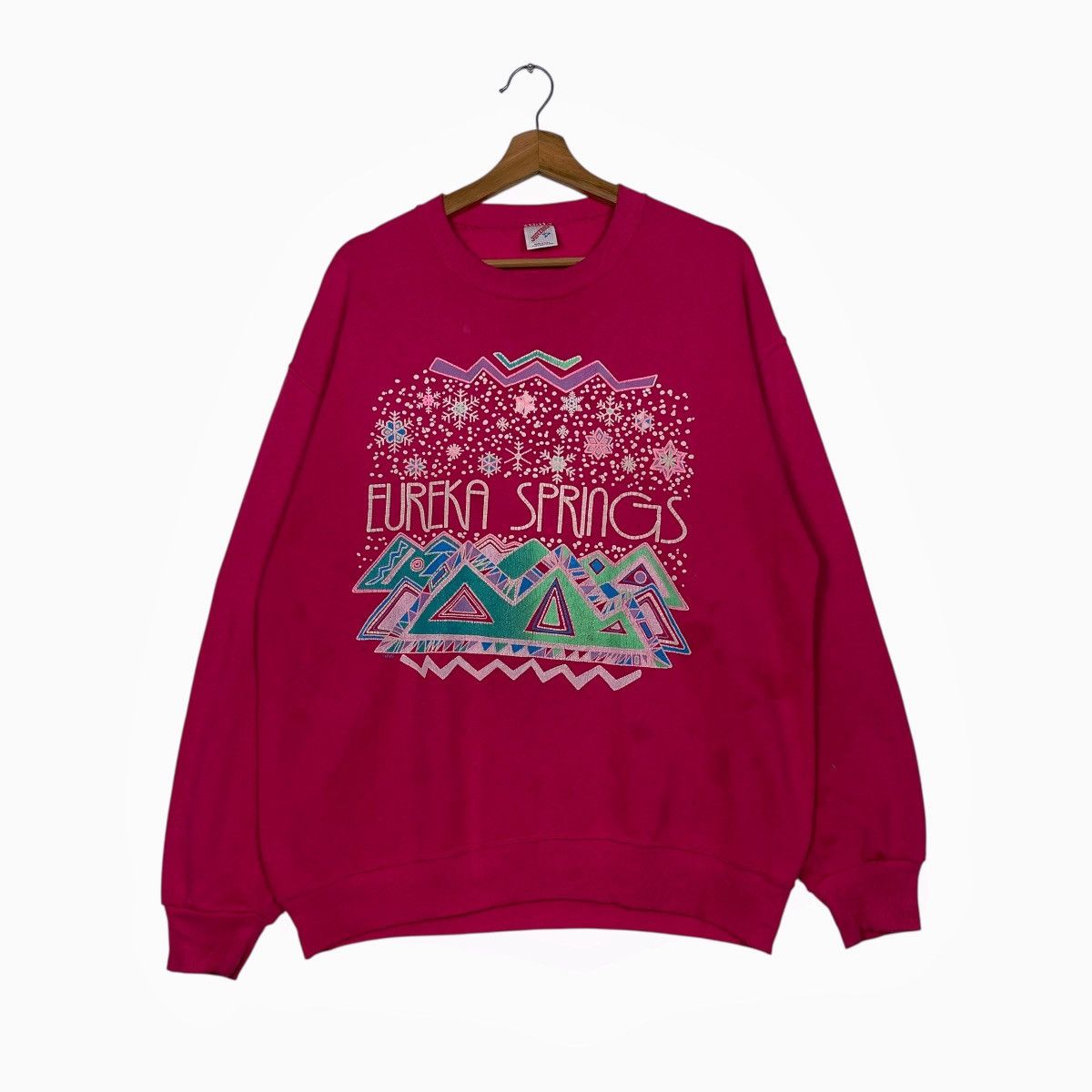 Jerzees Vtg Eureka Spring Crewneck Sweatshirt Size US XL / EU 56 / 4 - 1 Thumbnail