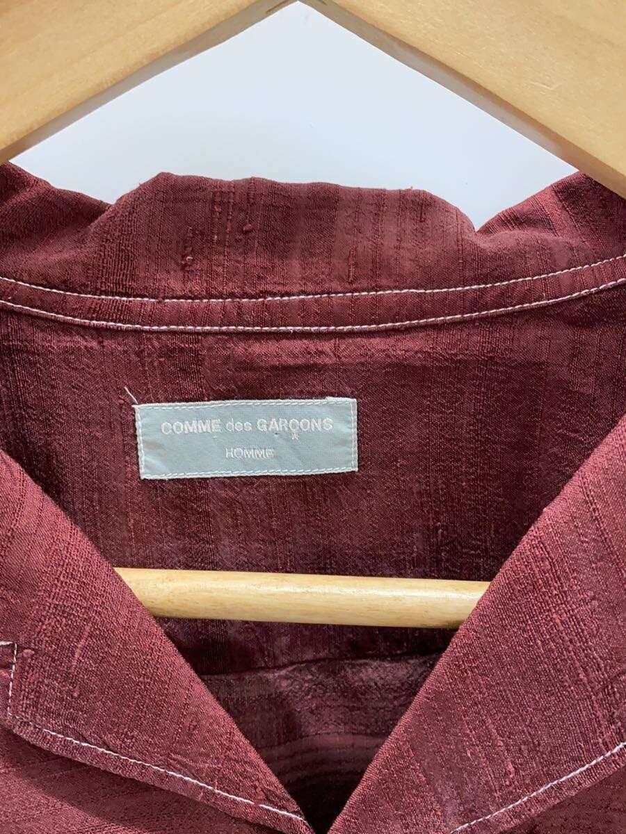 Comme des Garcons Homme 90's Contrast Stitch Silk Shirt Size US XL / EU 56 / 4 - 3 Thumbnail