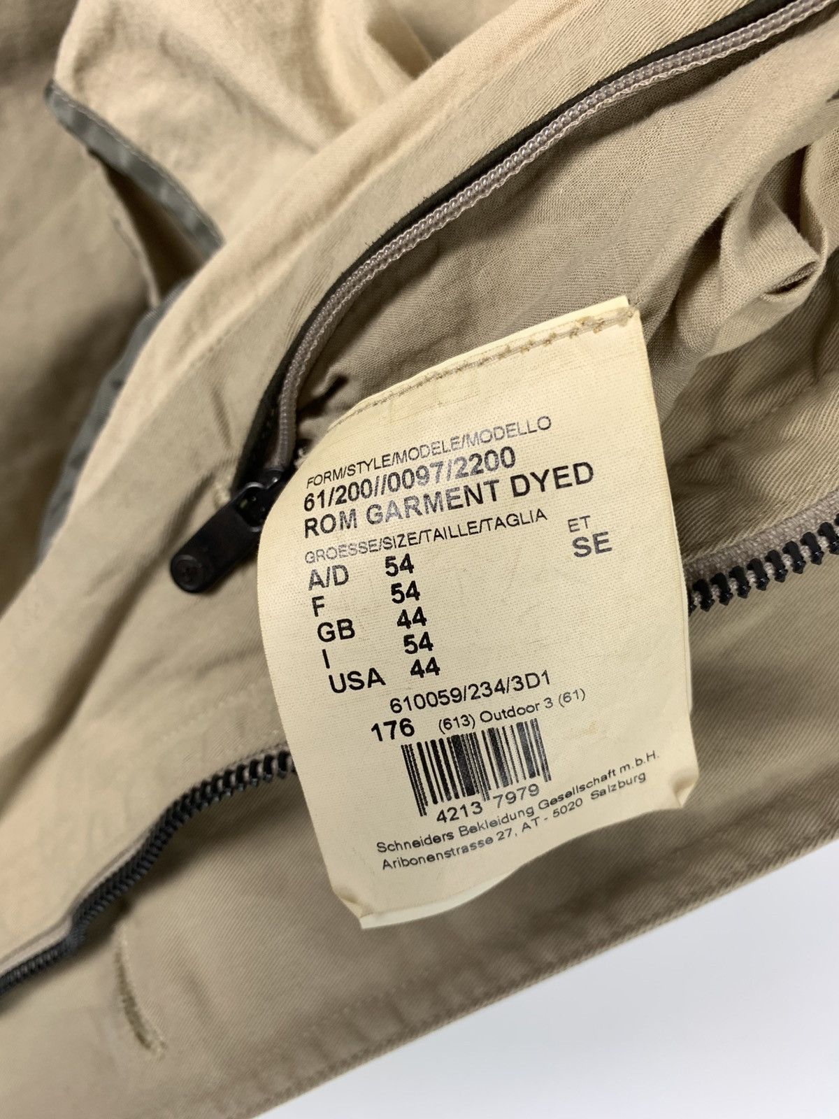 Schneiders × Vintage Schneiders Salzburg Garment Dyed Jacket 54 Size Size US XL / EU 56 / 4 - 11 Thumbnail