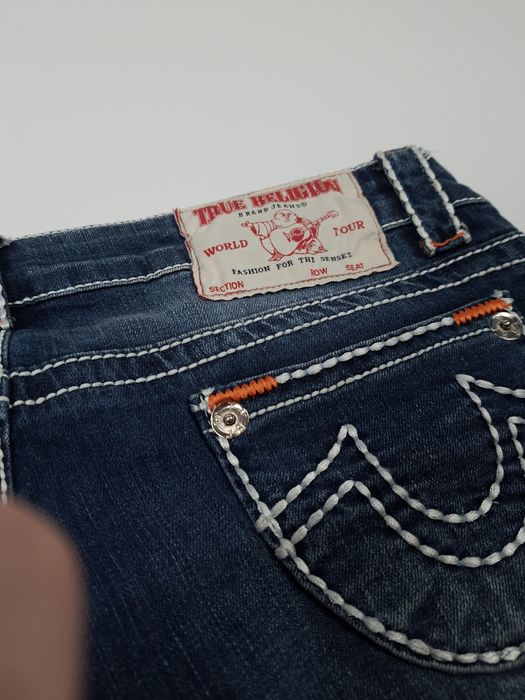 True Religion True Religion Contrast Stich Y2K Hype Vintage Denim Jeans ...