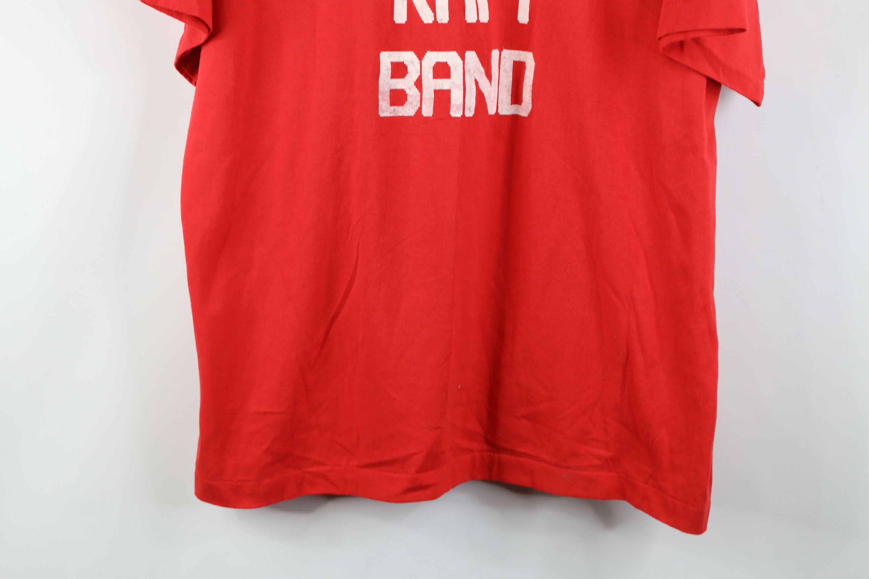 Vintage Vintage 80s 90s School Ram Band Toledo Ohio T-Shirt Red USA Size US XXL / EU 58 / 5 - 3 Thumbnail