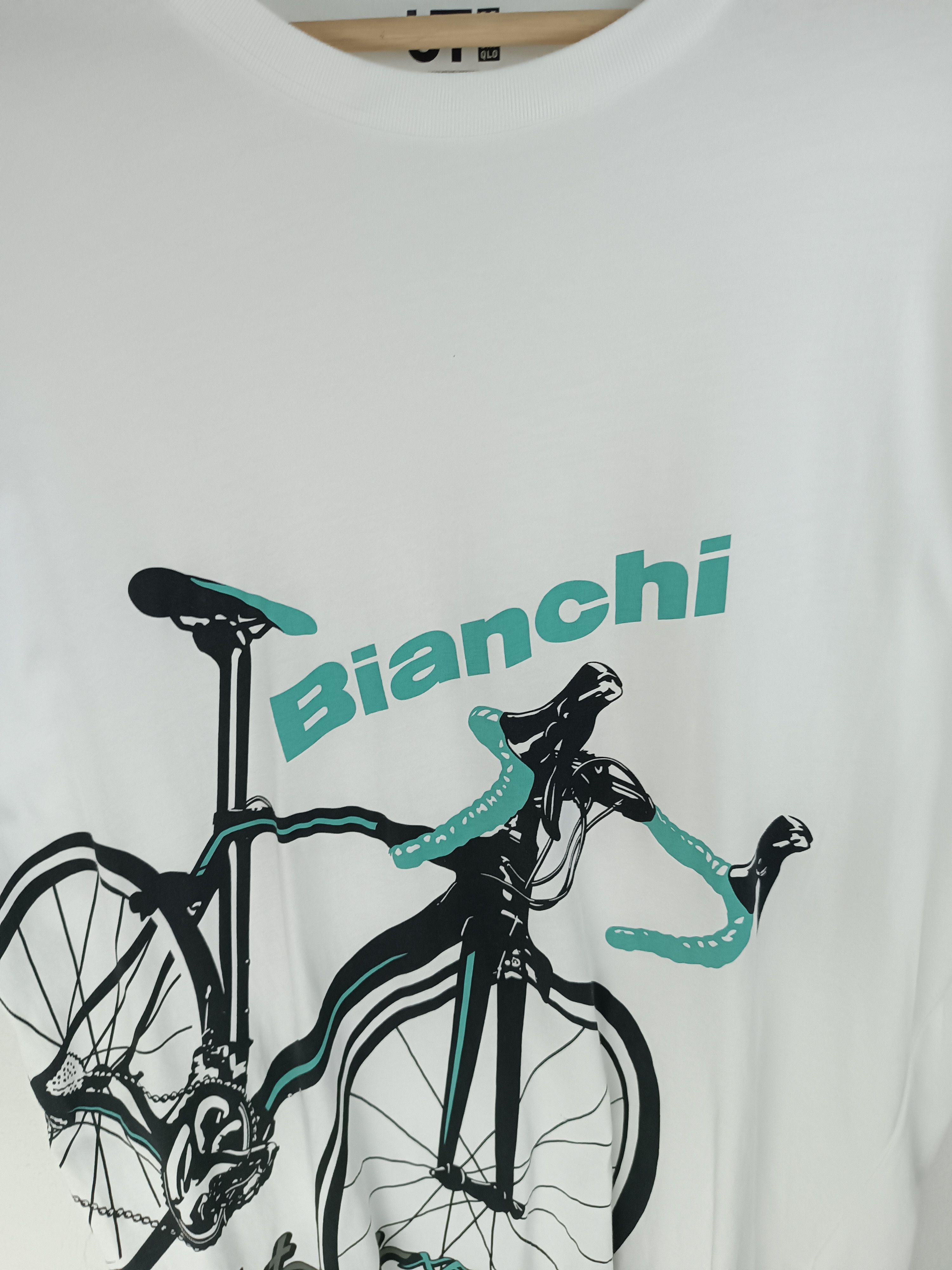 Bicycle VINTAGE BIANCHI BICYCLE RACING FIXIE TOUR DE FRANCE TEE Size US L / EU 52-54 / 3 - 9 Thumbnail