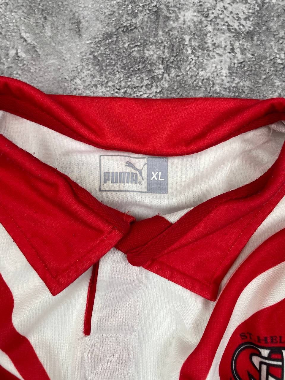 Puma Puma Men St Helens Allsports Rugby Shirt White Red Vintage Size US XL / EU 56 / 4 - 7 Thumbnail