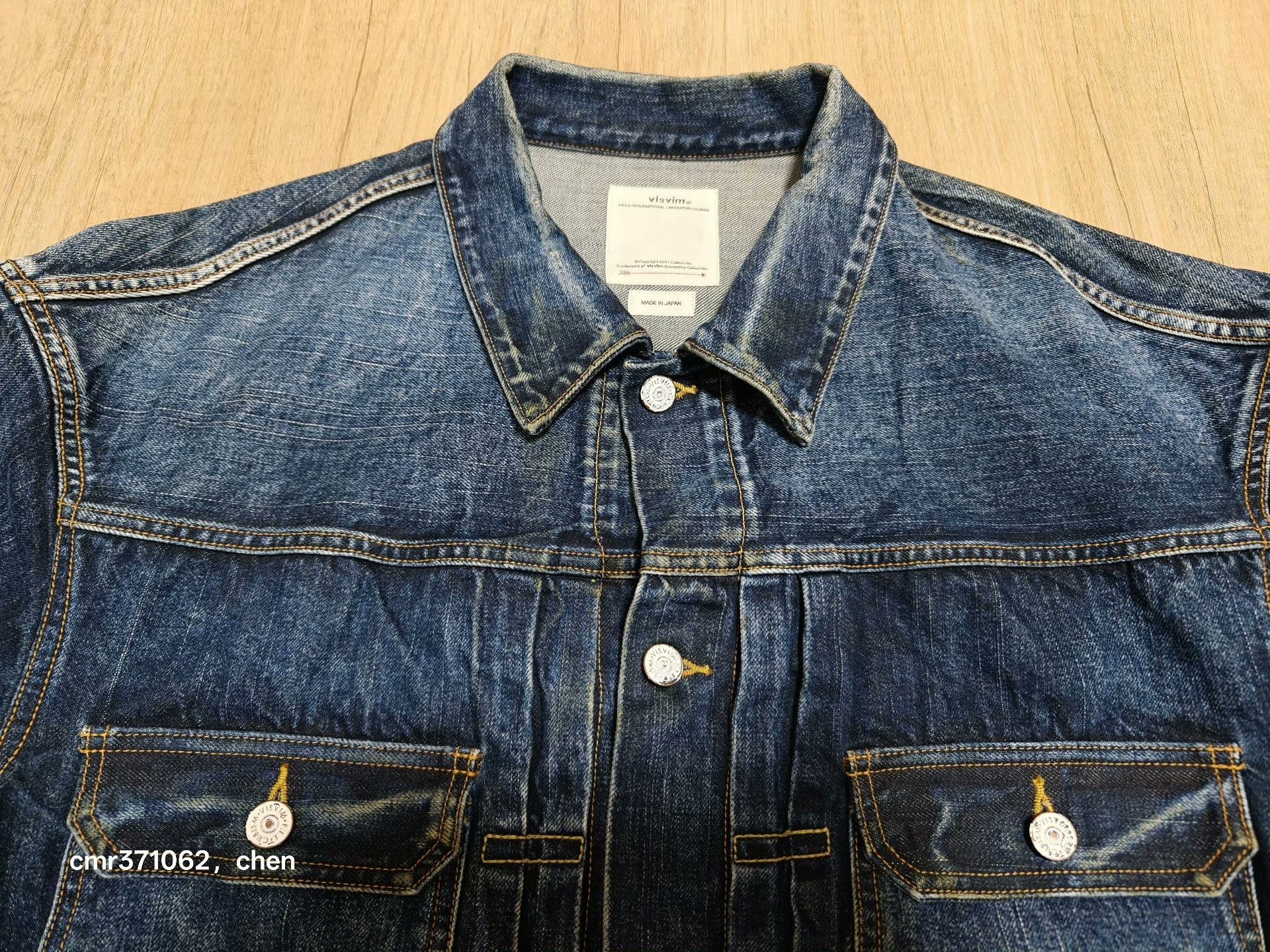 Visvim VISVIM 21SS 101XX Dry Denim Jacket Size US L / EU 52-54 / 3 - 2 Thumbnail