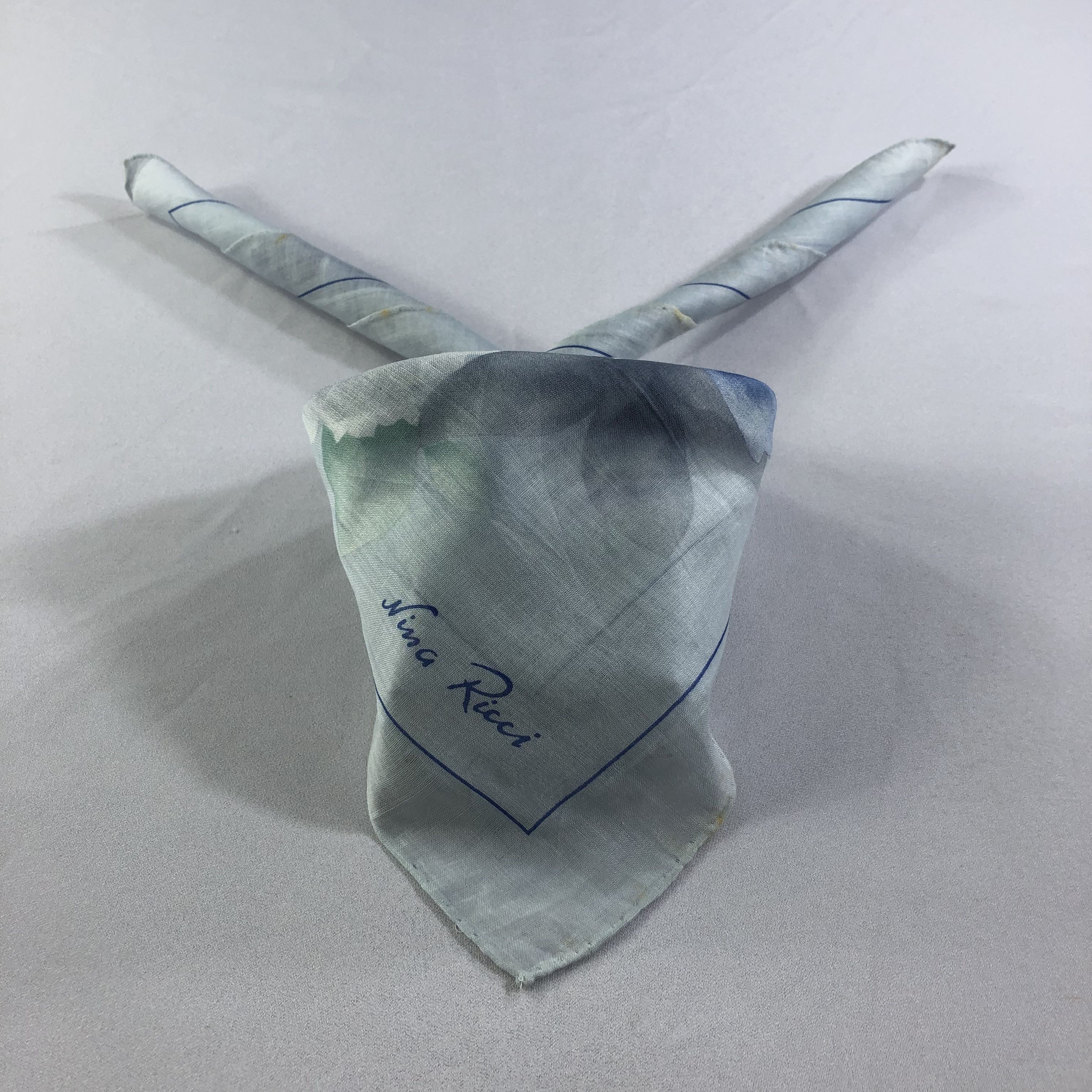 Nina Ricci Handkerchief Neckerchief Bandana H1621