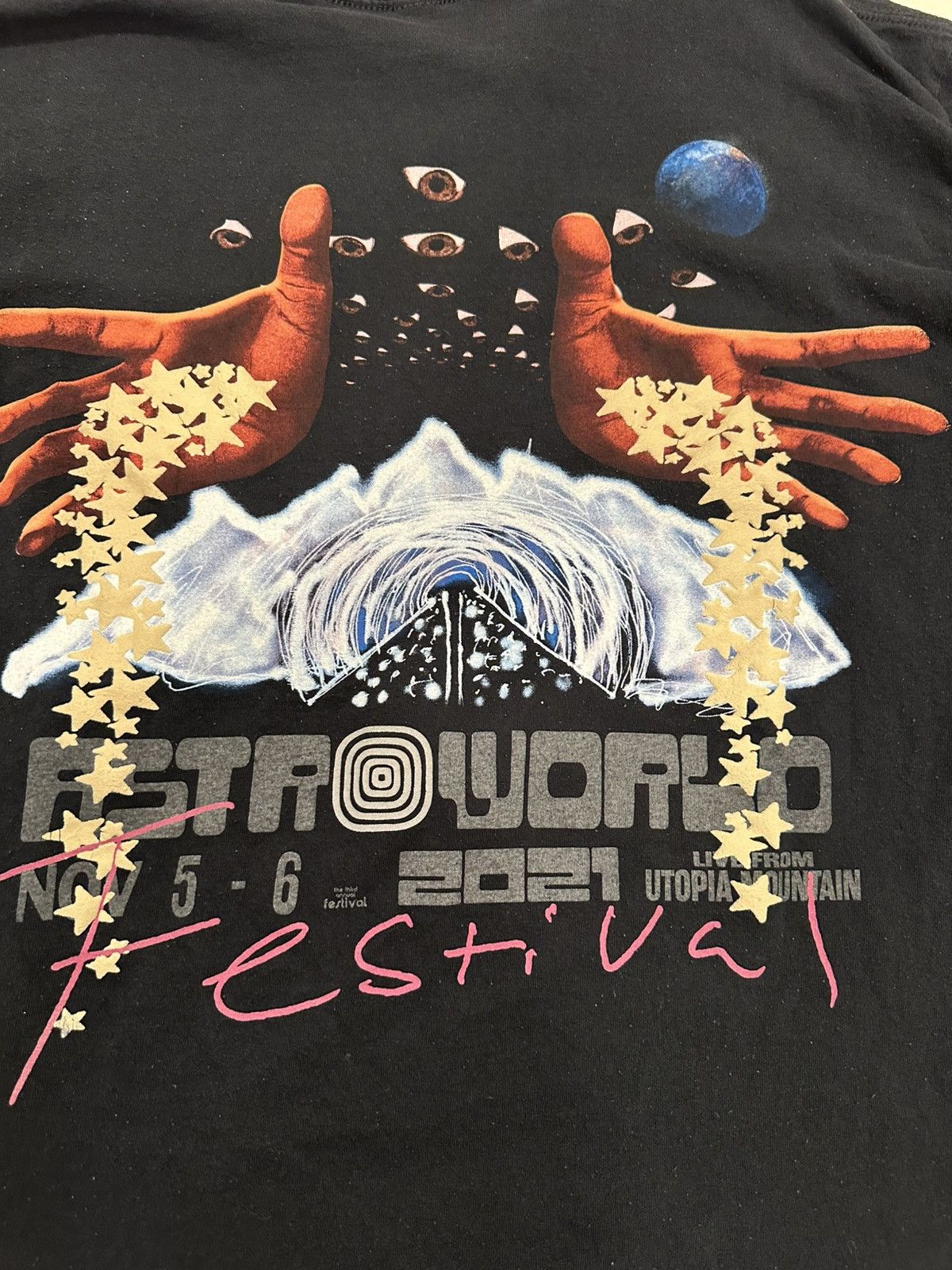Travis Scott “SEE YOU IN UTOPIA” Astroworld 2021 Tee Travis Scott Large Size US L / EU 52-54 / 3 - 3 Thumbnail
