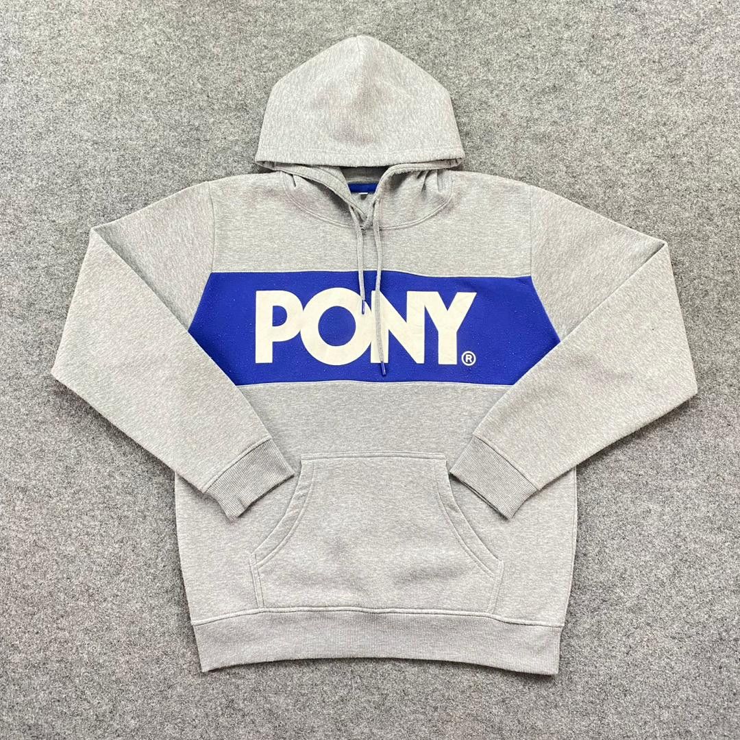 PONY Vintage Pony Streetwear Hoodies Size US L / EU 52-54 / 3 - 1 Thumbnail