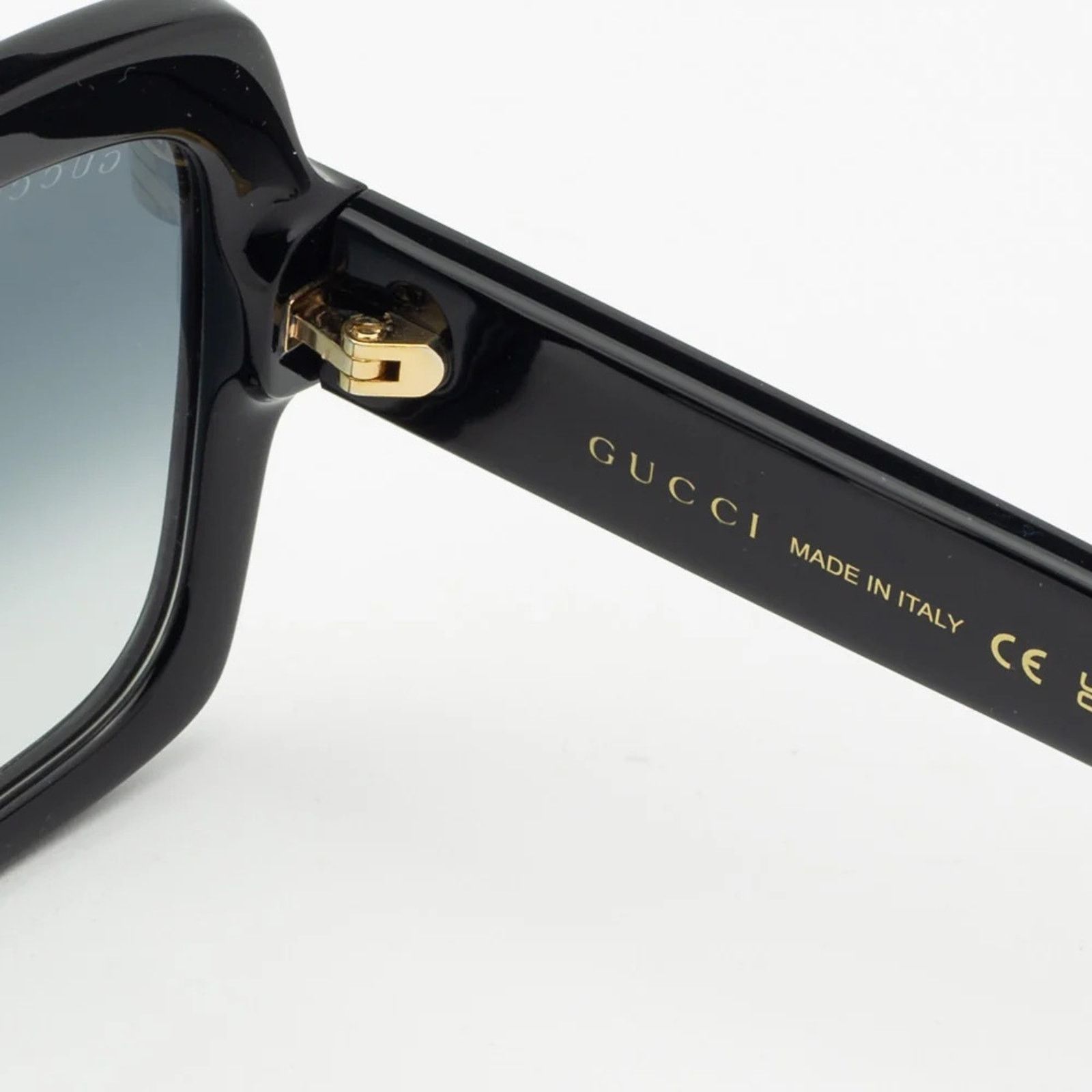 Gucci New! Gucci GG1337S 001 Black Square Oversized Sunglasses Size ONE SIZE - 4 Thumbnail