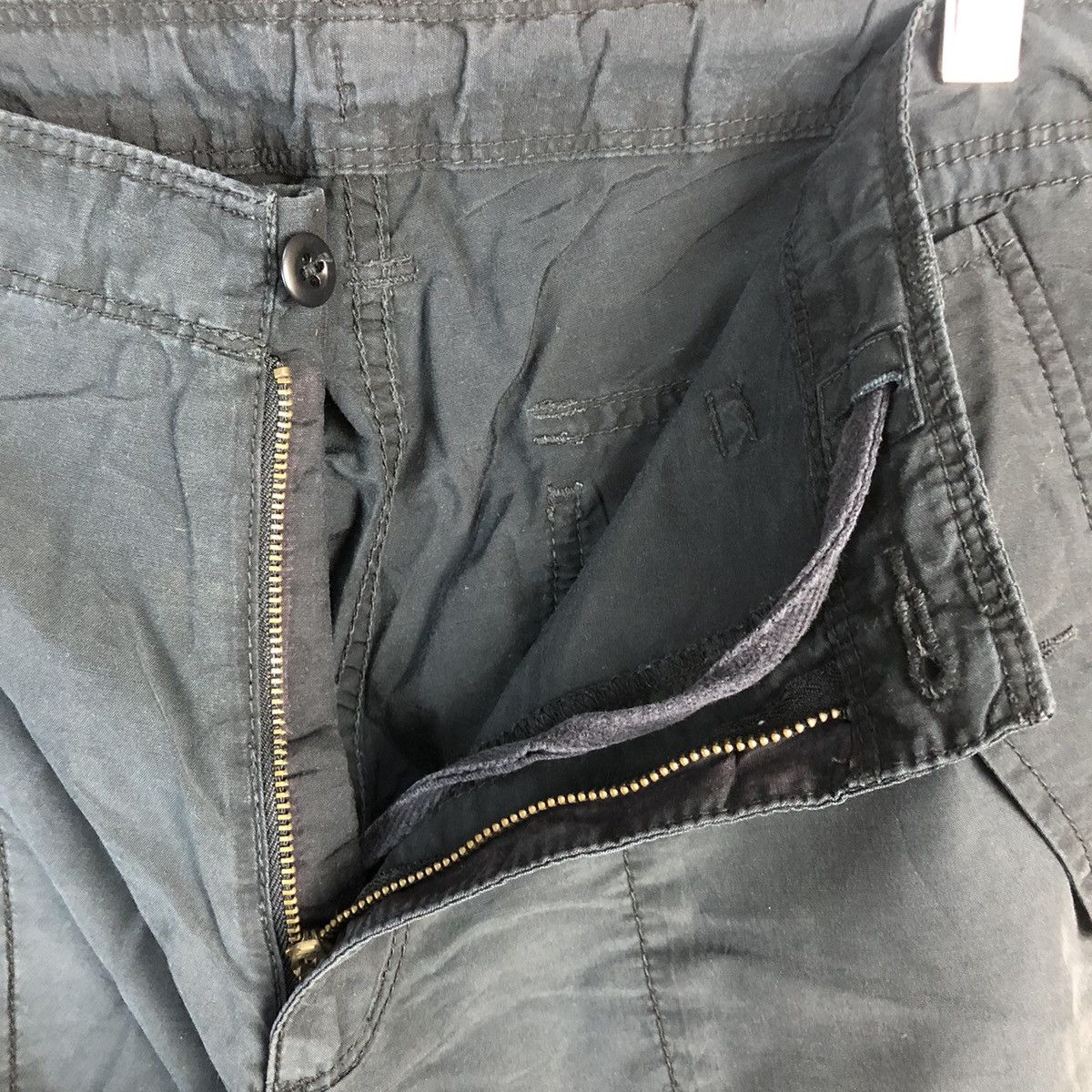 Japanese Brand × Uniqlo DL Uniqlo Dark Blue Cargo Multipocket Pants #C640 Size US 32 / EU 48 - 12 Thumbnail