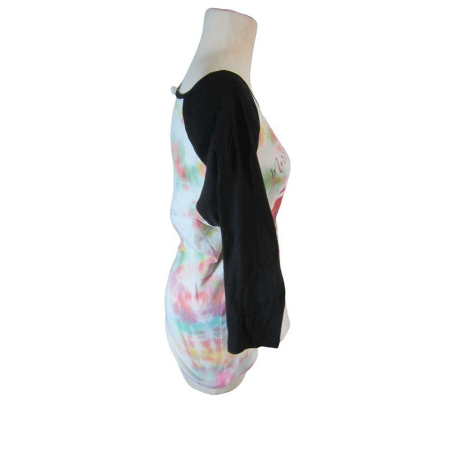 Handmade Retro Holiday Tie Dye Baseball Tee Bella Canvas M Size M / US 6-8 / IT 42-44 - 6 Thumbnail