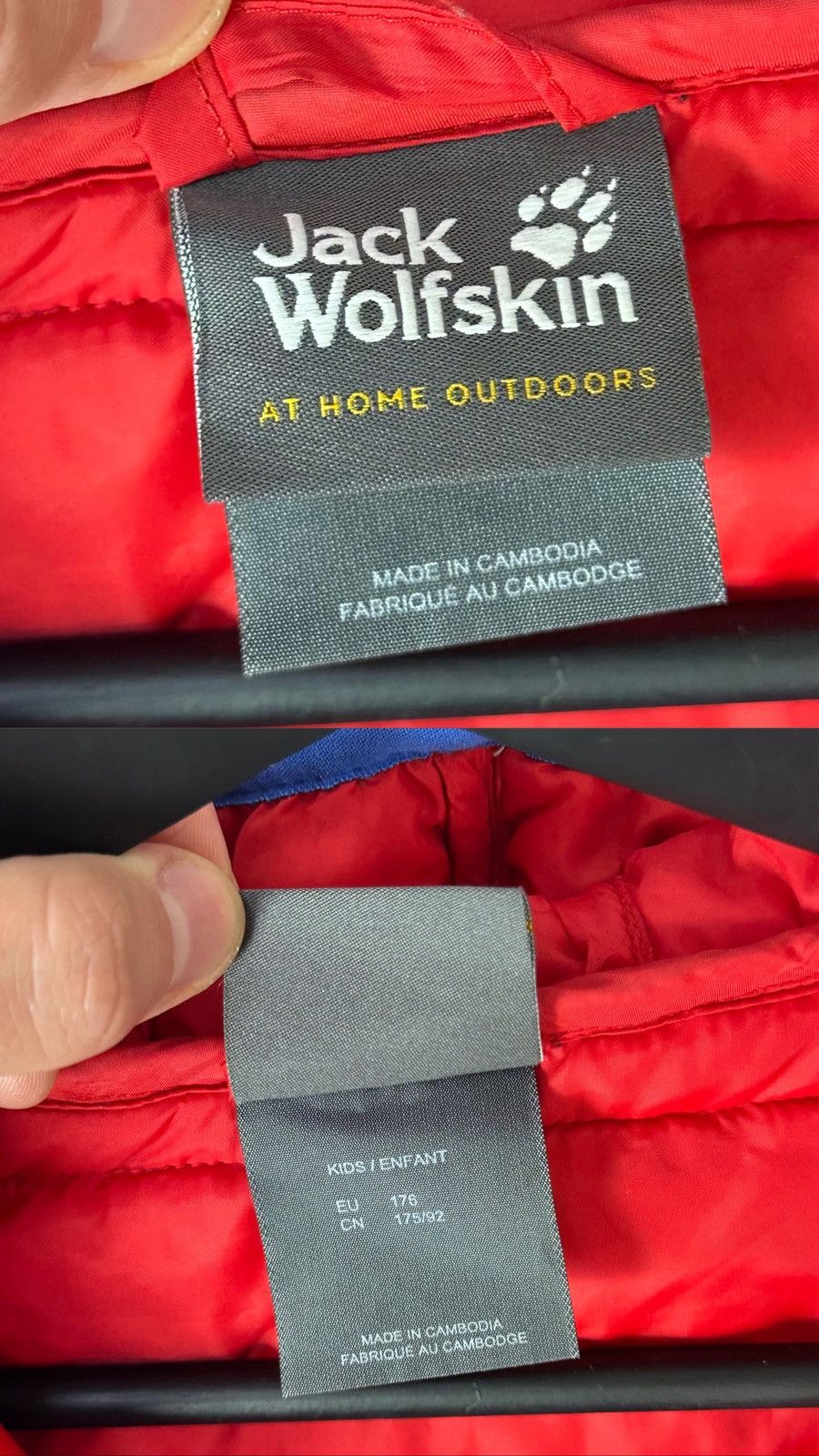 Jack Wolfskin Jack Wolfskin Stormlock Microguard Maxloft Blue Men’s Jacket Size US M / EU 48-50 / 2 - 15 Thumbnail