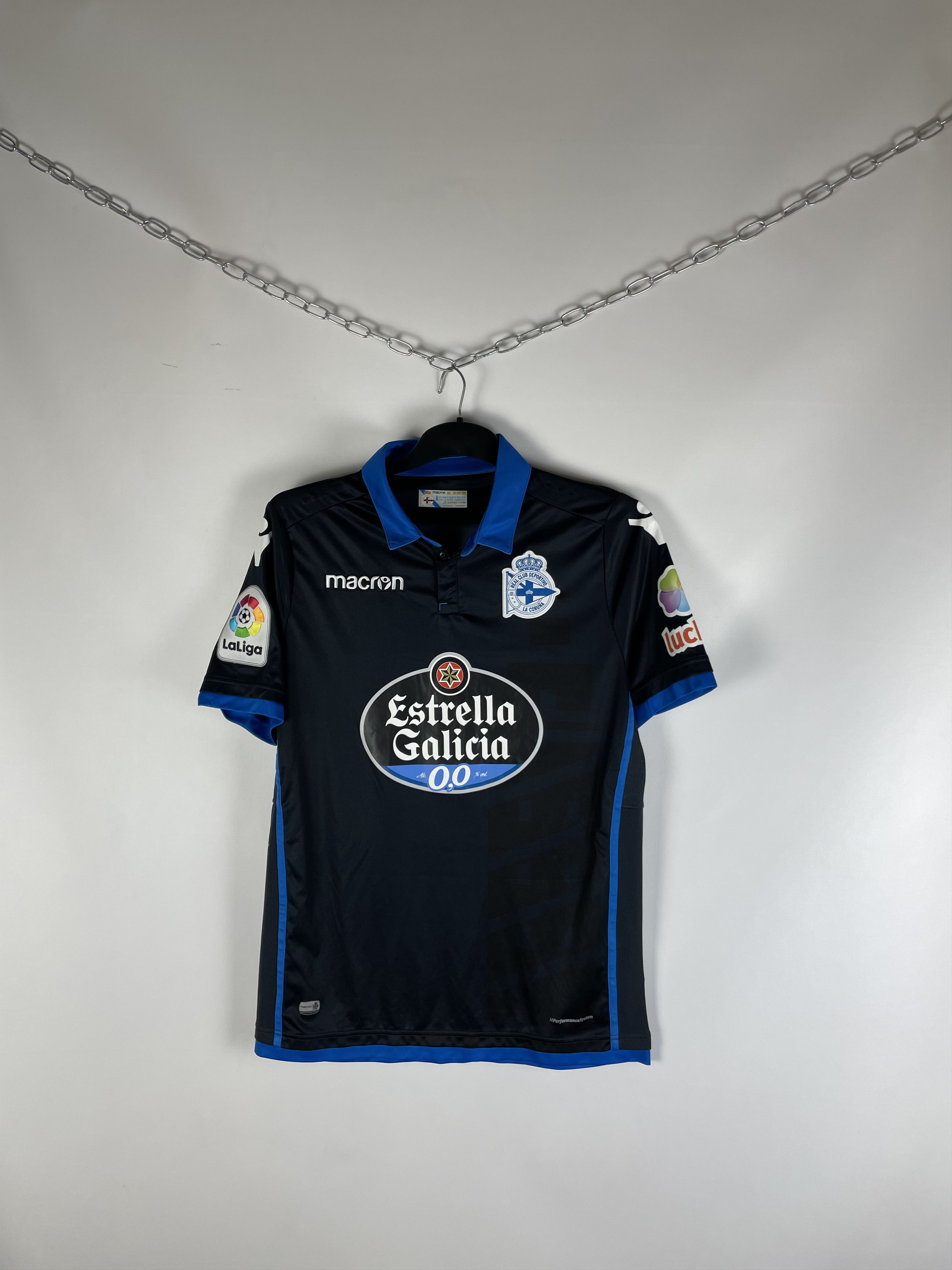Macron Macron Real Deportivo La Coruna Jersey Shirt 24 Schar Size US M / EU 48-50 / 2 - 2 Thumbnail
