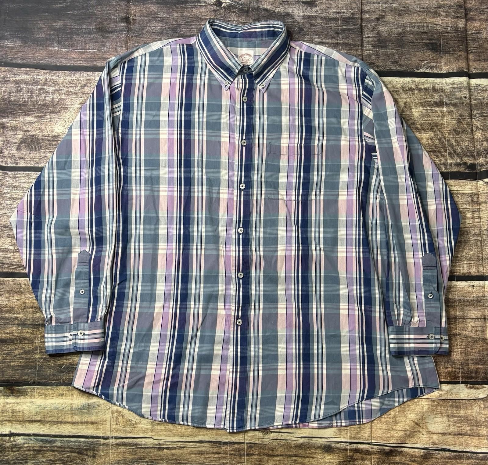 Brooks Brothers Brooks Brothers The Original Polo Shirt Mens 2XL Madison Fit Size US XXL / EU 58 / 5 - 1 Thumbnail