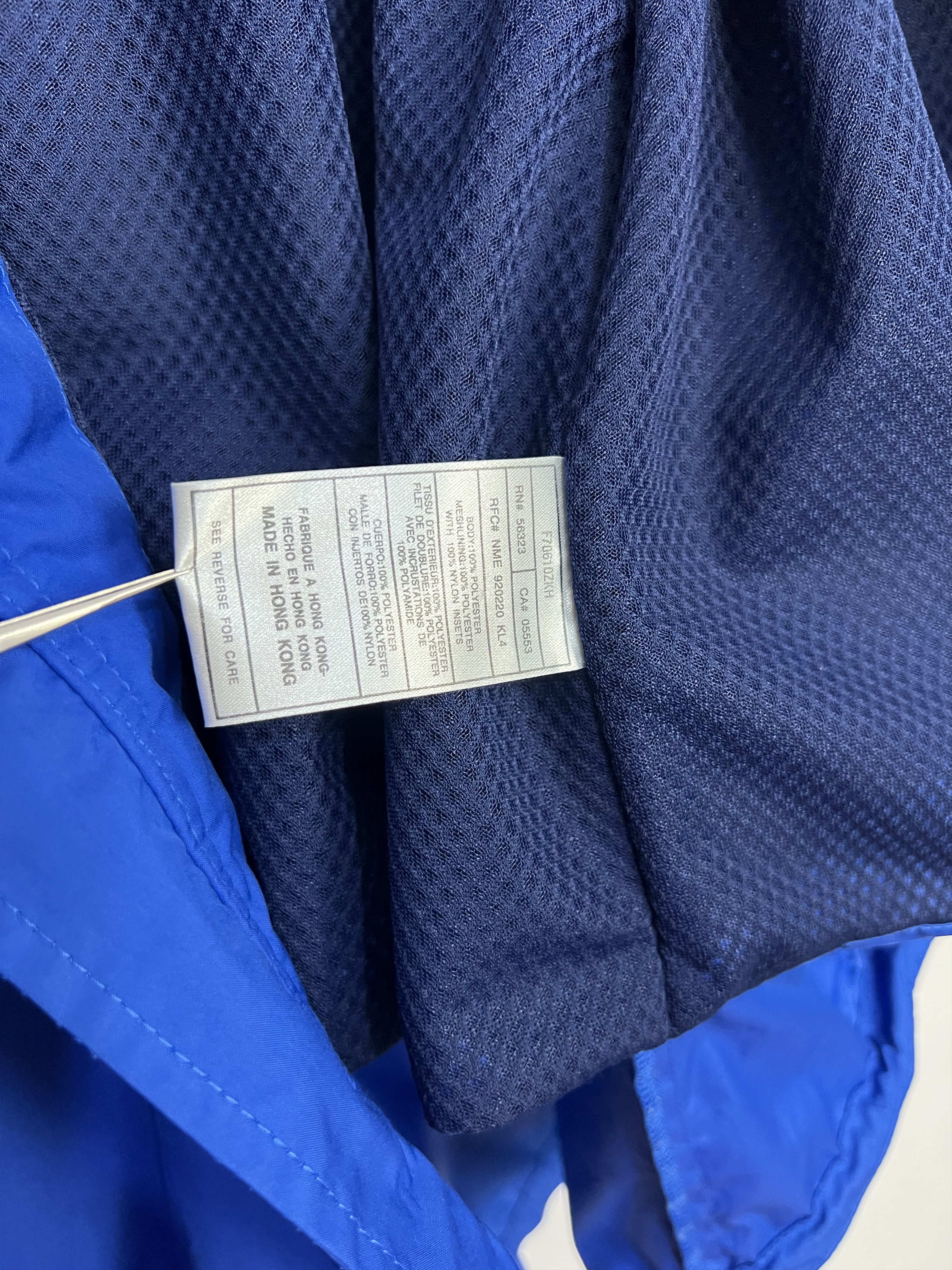 Nike Vintage Nike Glasgow Rangers Blue Jacket Football Track Top Size US L / EU 52-54 / 3 - 7 Thumbnail