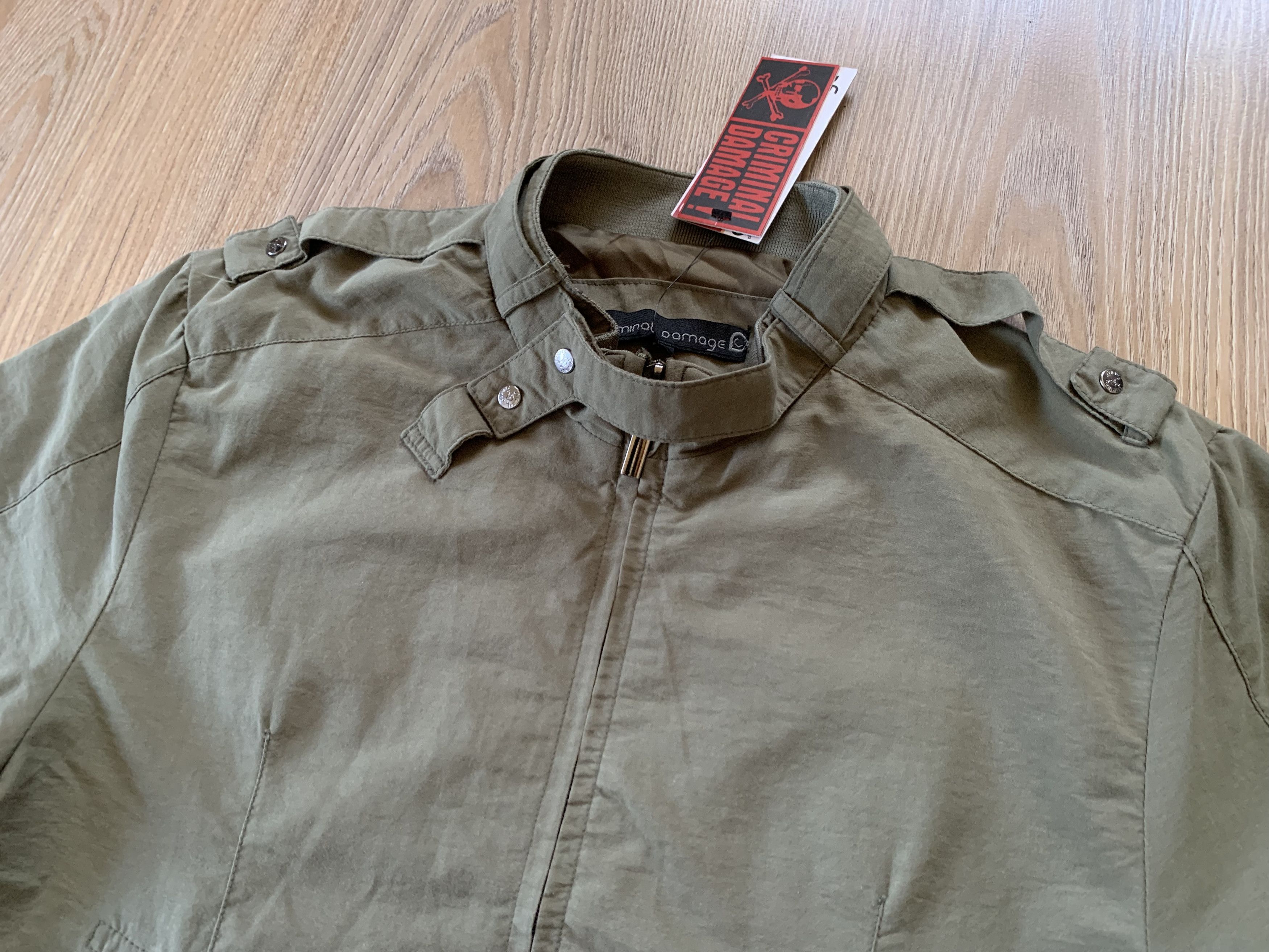 Criminal Damage Womens Criminal Damage New Vintage Cotton Jacket Size L / US 10 / IT 46 - 4 Thumbnail