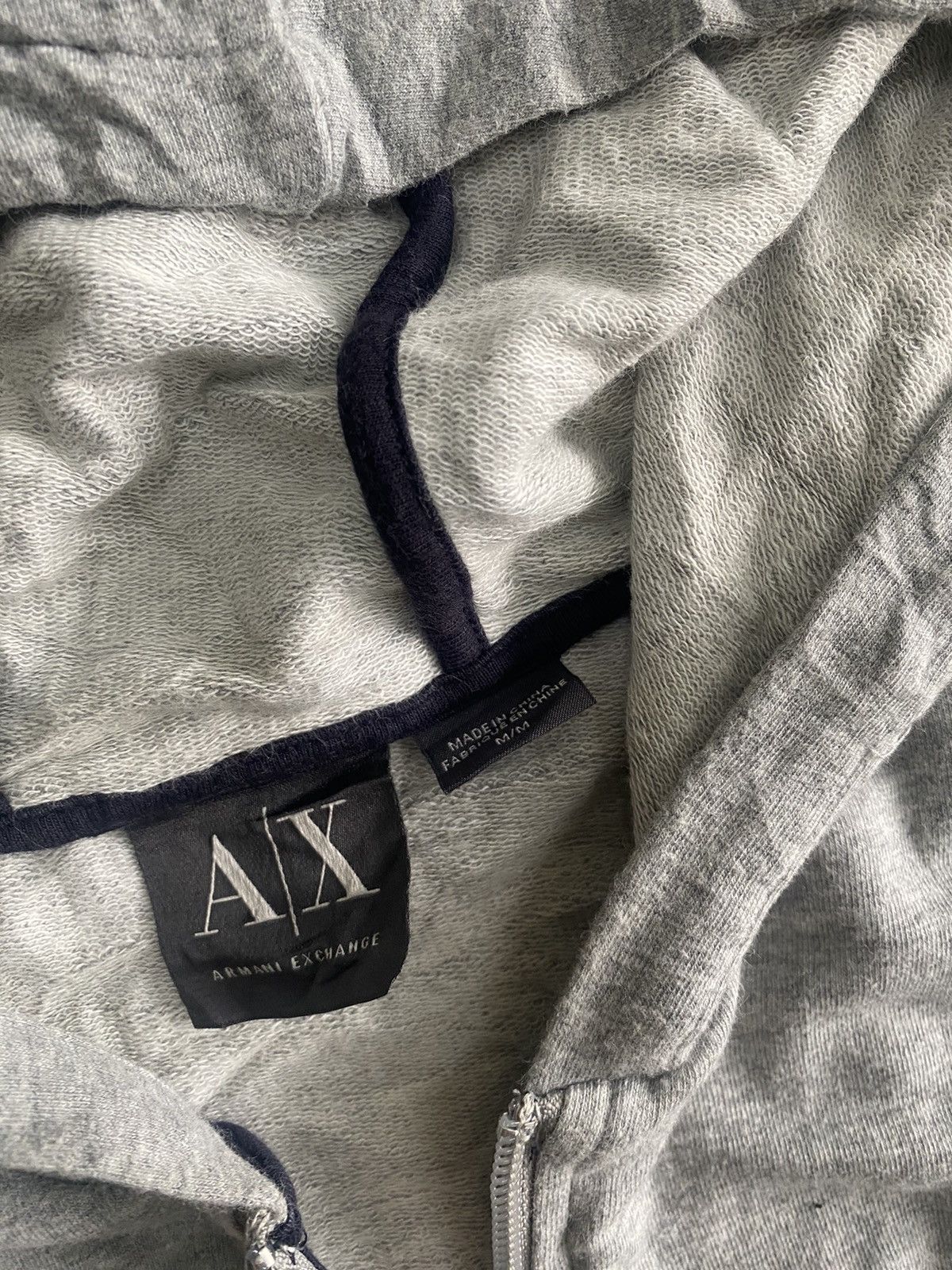 Armani Exchange × Designer SUMMER 2013 HOODED VEST ARMANI EXCHANGE PUNK GRUNGE LGB Size US M / EU 48-50 / 2 - 6 Thumbnail