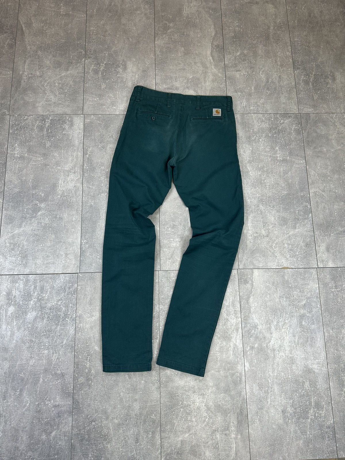 Carhartt Men’s green Carhartt wip Sid pants Size US 30 / EU 46 - 4 Thumbnail