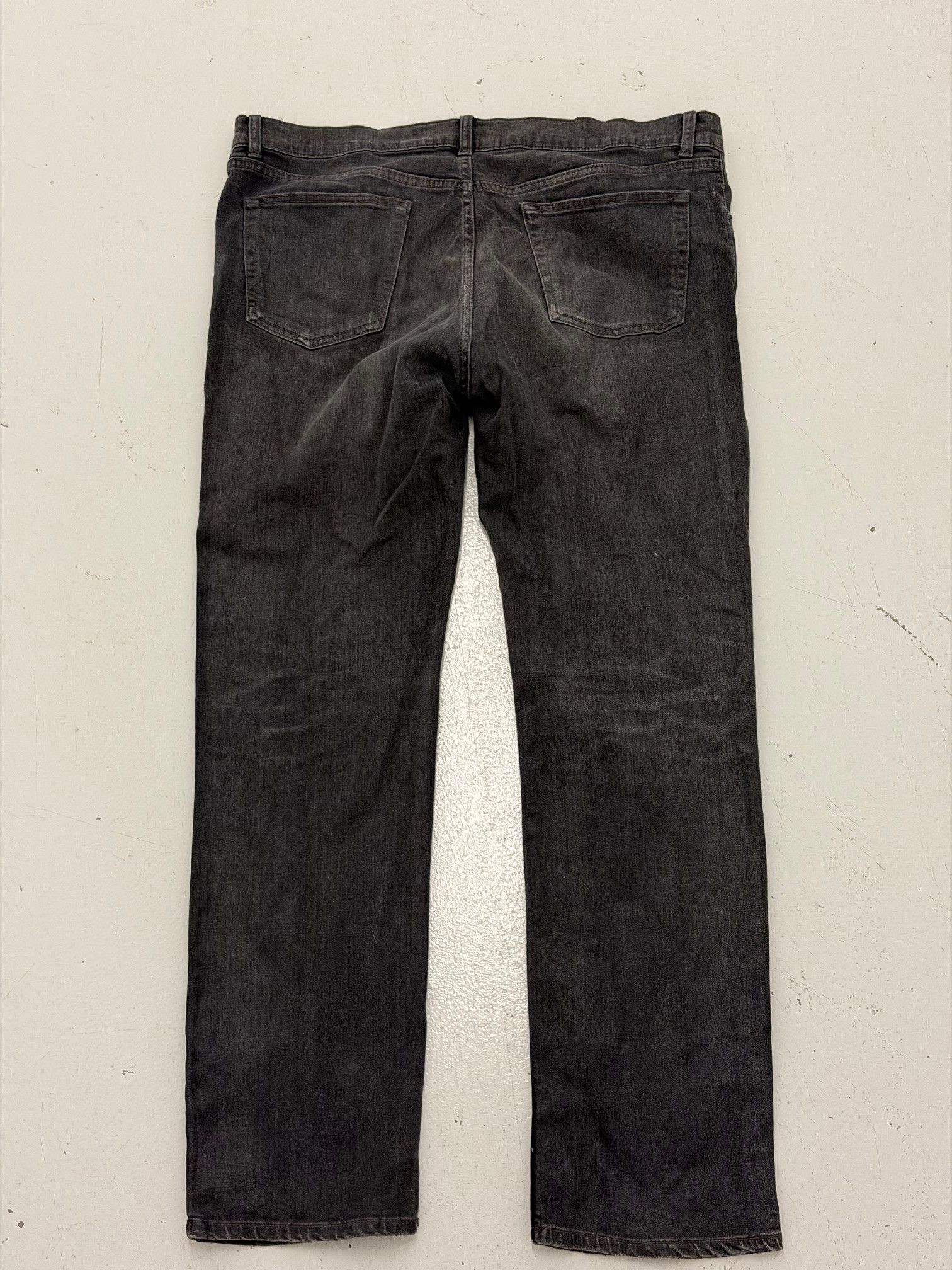 Balenciaga Early Demna Slim-Fit Coated Stretch-Denim Jeans Faded Black Size US 36 / EU 52 - 6 Thumbnail