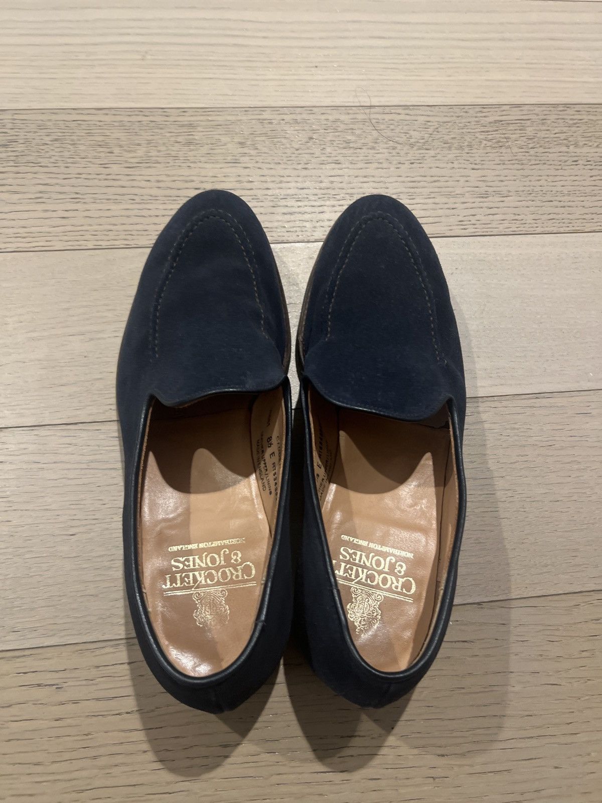 Crockett & Jones Crockett & Jones Camden loafer in mushroom suede (8.5UK) Size US 9.5 / EU 42-43 - 7 Thumbnail