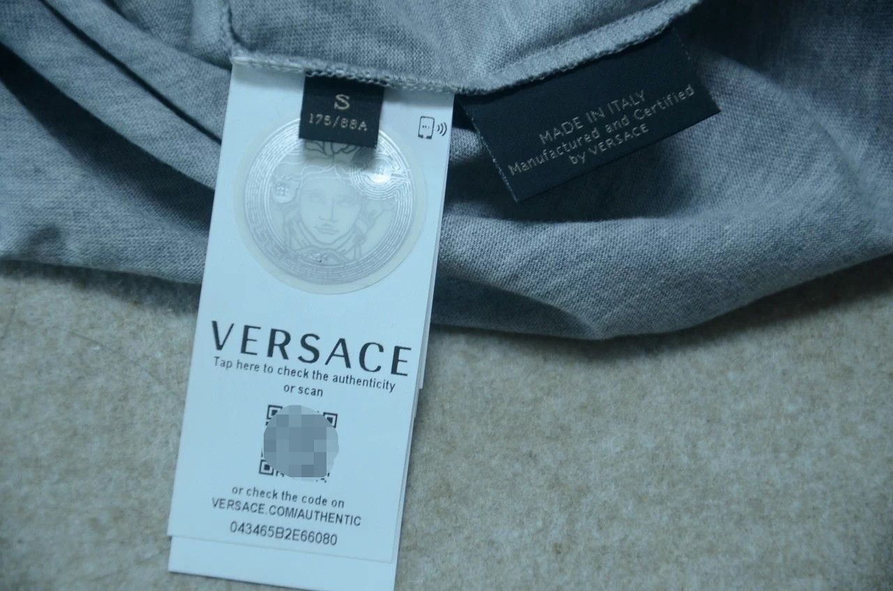 Versace VERSACE Medusa Head Colorful Big Logo Longsleeve Tee S Size US S / EU 44-46 / 1 - 7 Thumbnail