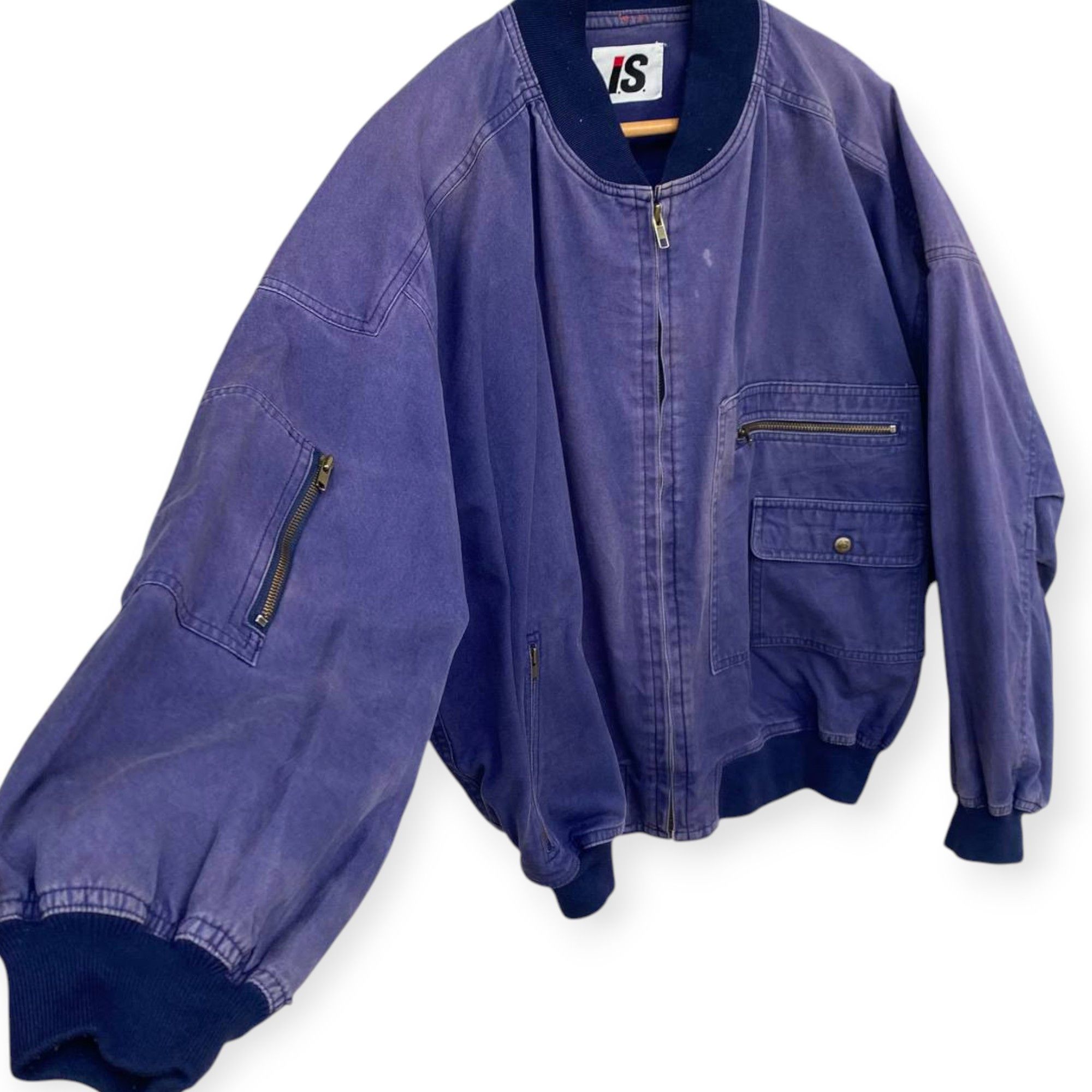 Issey Miyake WORN VINTAGE 80S ISSEY MIYAKE CARE INSTRUCTION FADED PURPLE Size US M / EU 48-50 / 2 - 7 Thumbnail