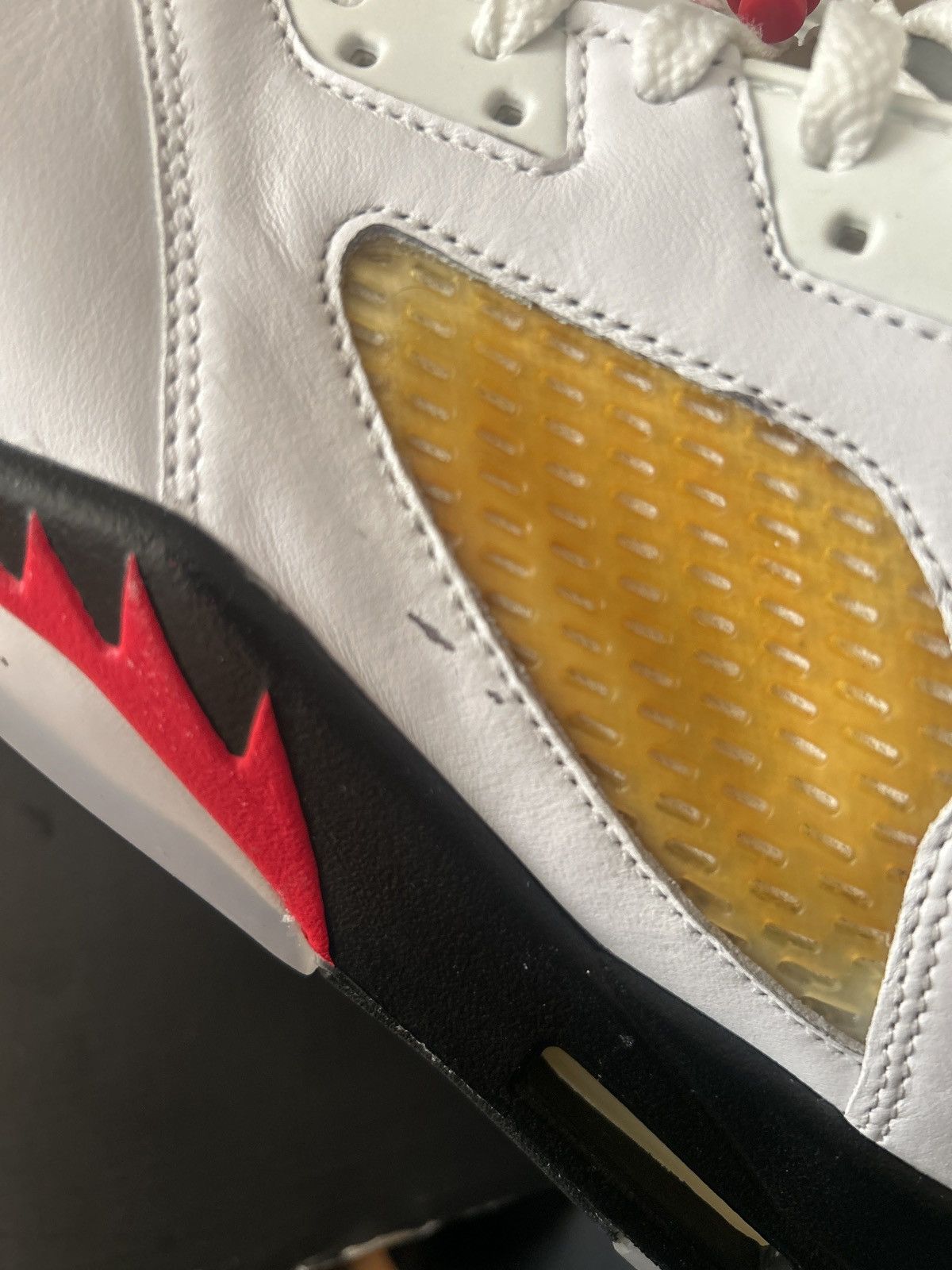 Jordan Brand Jordan 5 Fire Red Size US 12 / EU 45 - 4 Thumbnail