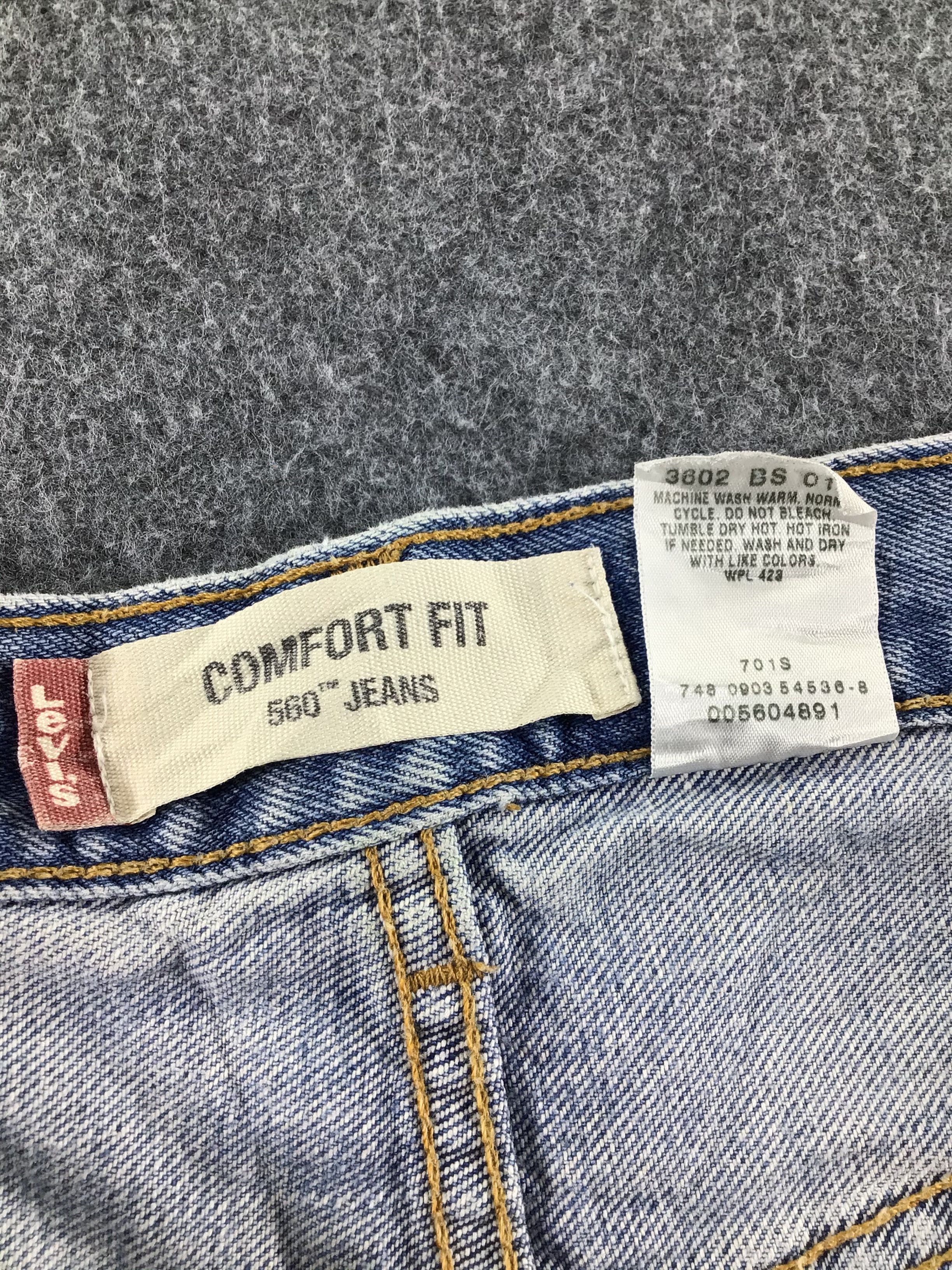 Levi's Vintage Levis 560 Jeans-J646 Size US 36 / EU 52 - 10 Thumbnail