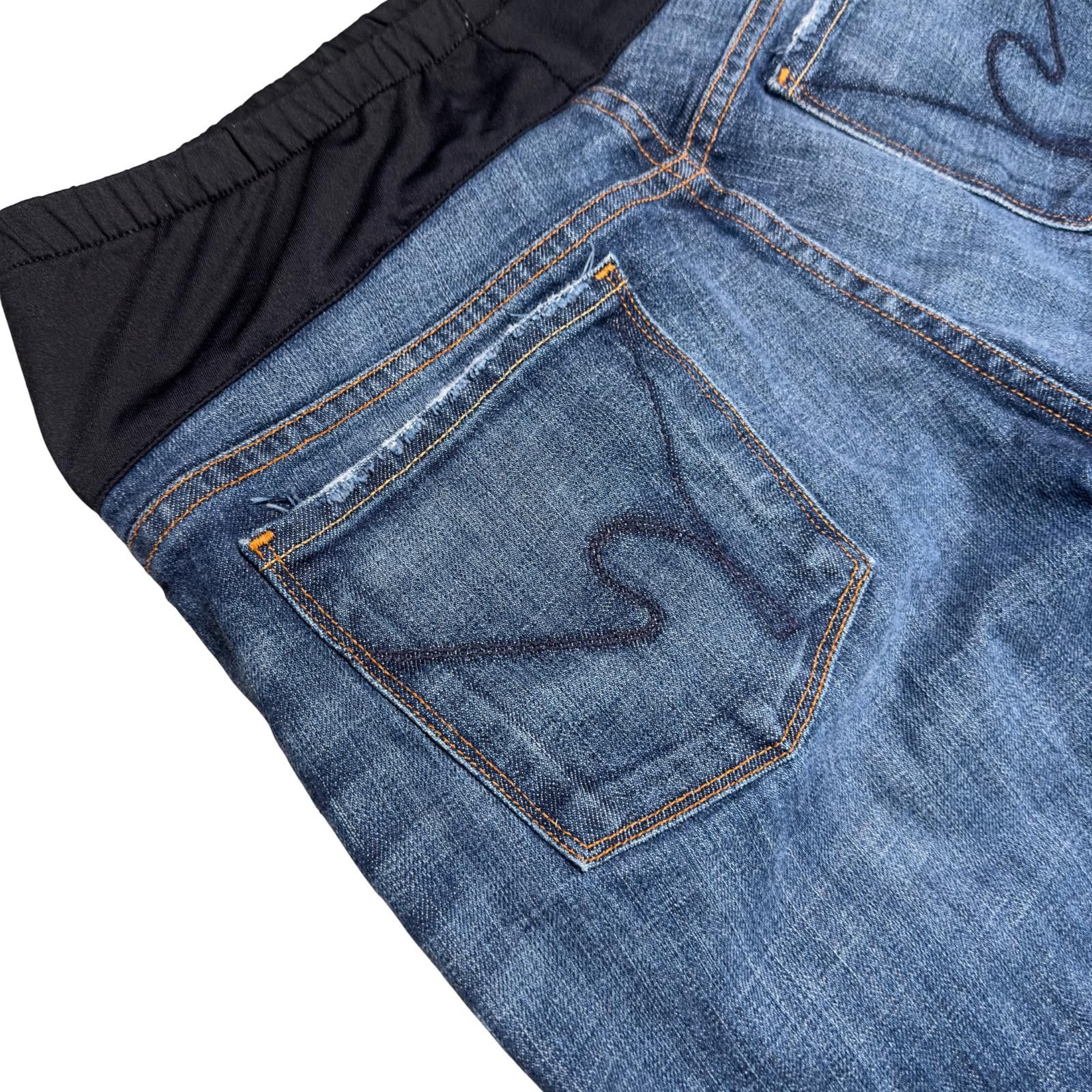 7 For All Mankind 7 For All Mankind Maternity Jeans Bootcut Blue 32 Size 32" / US 10 / IT 46 - 9 Thumbnail