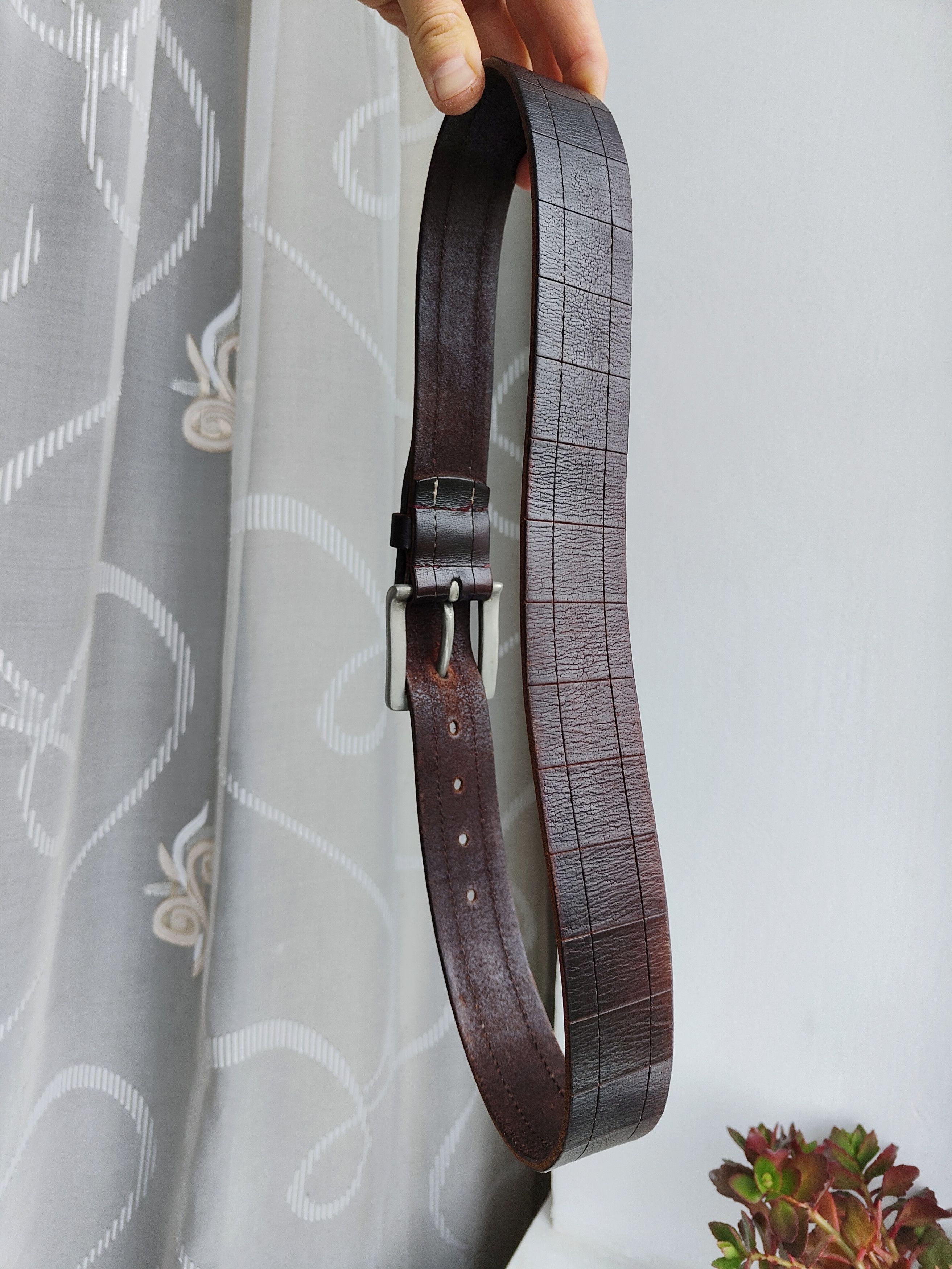 FatFace Vintage Leather Belt Fatface men's belt fat face ff Size ONE SIZE - 8 Thumbnail