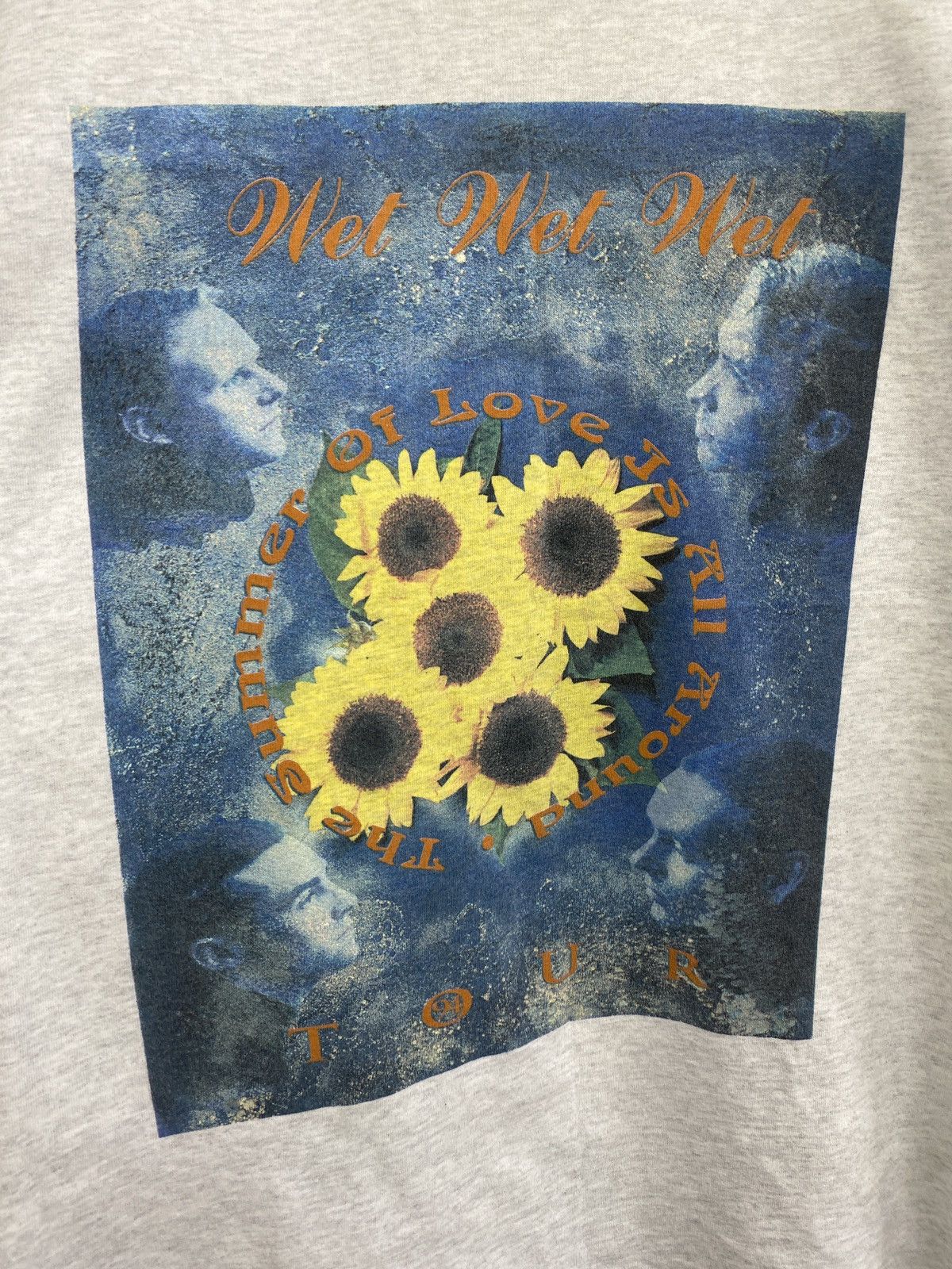 Band Tees Vintage 1994 Wet Wet Wet Tour Band T-Shirt Rare Retro Y2K Size US XL / EU 56 / 4 - 4 Thumbnail