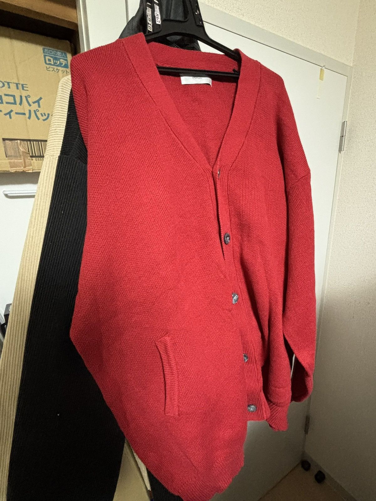 Other Oversized Knit Cardigan / Red Size US L / EU 52-54 / 3 - 2 Thumbnail