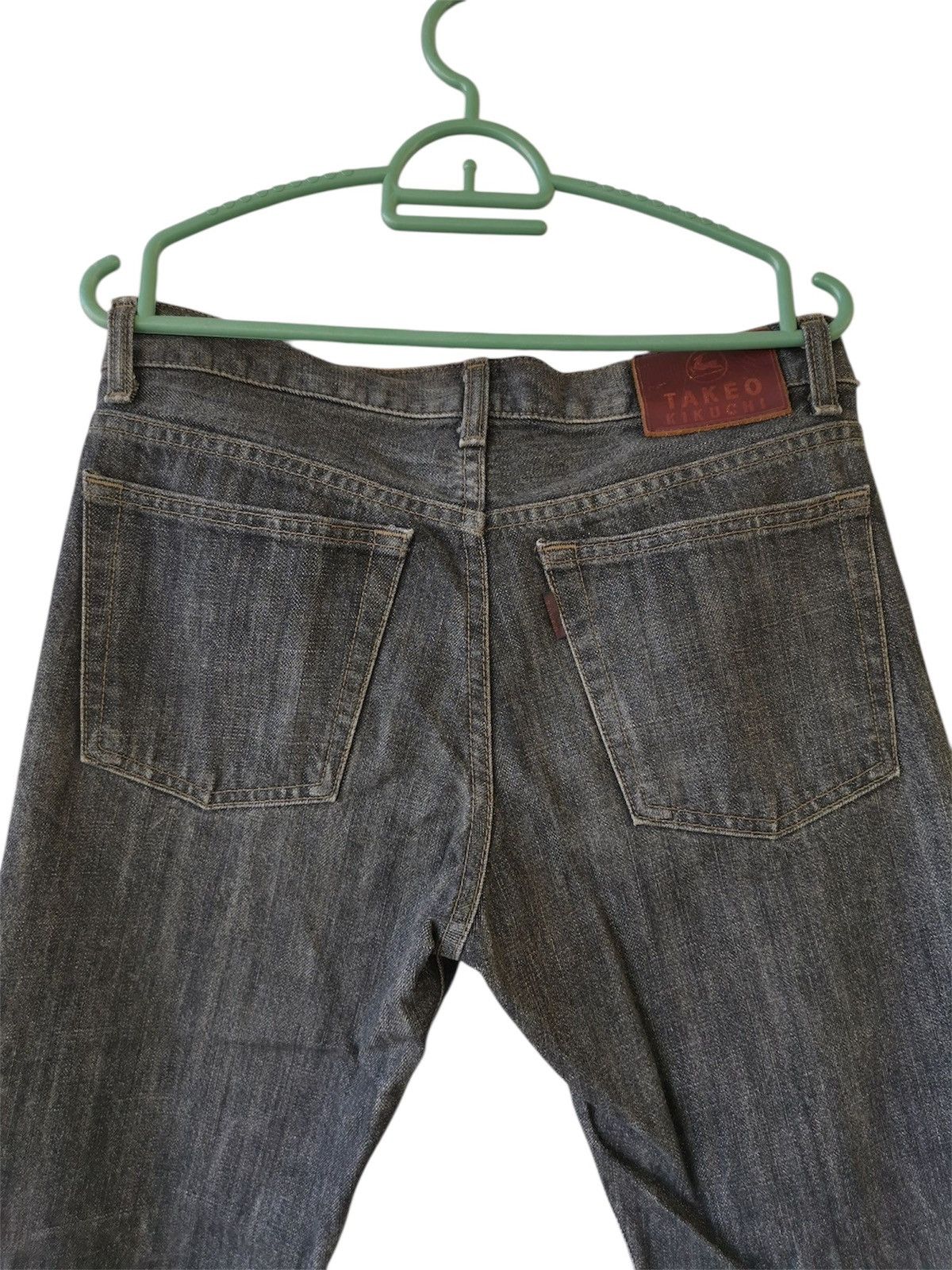 Takeo Kikuchi Japanese Designer Takeo Kikuchi Super Black Jeans Size US 32 / EU 48 - 6 Thumbnail
